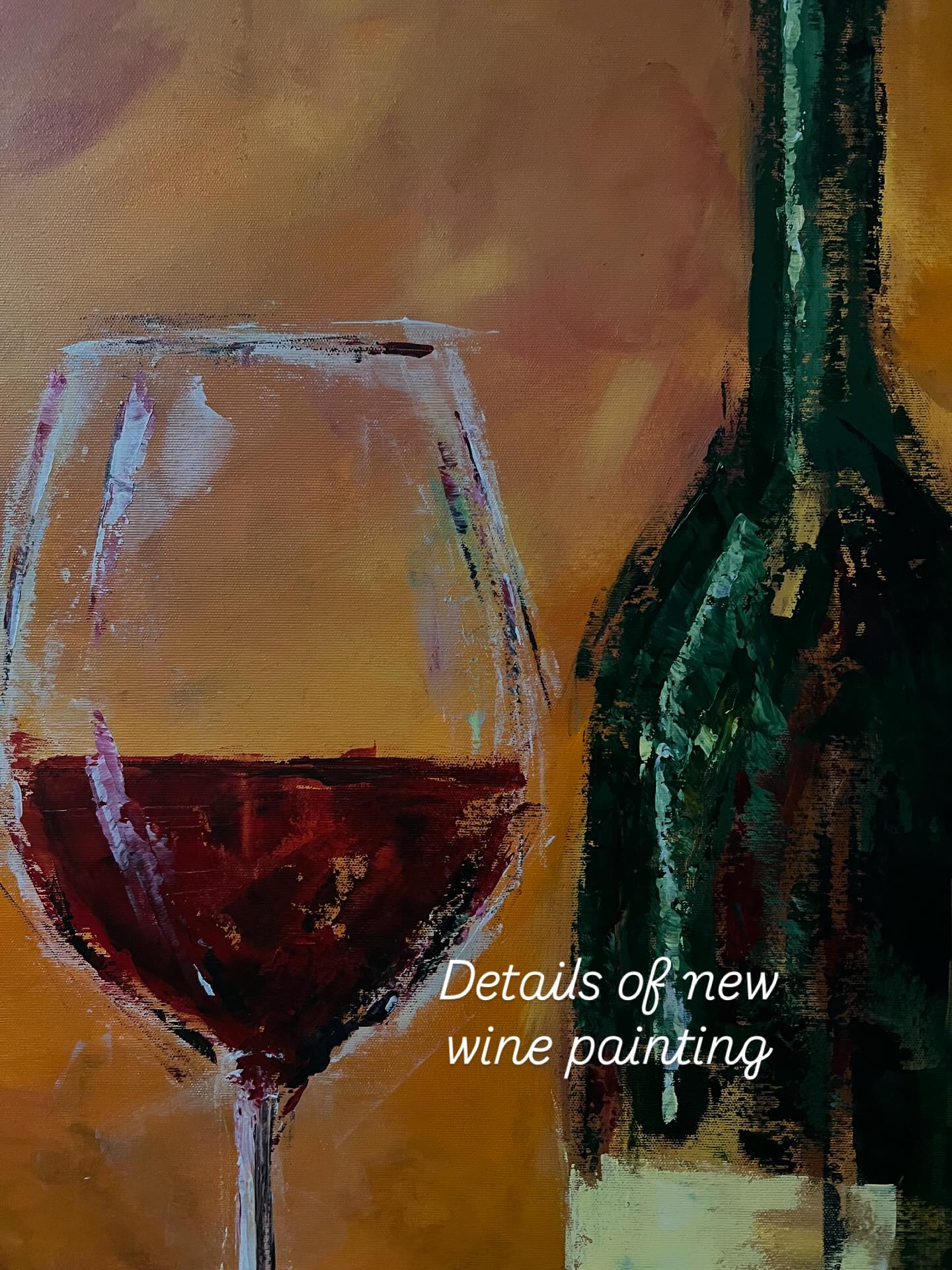 Eilisillan maalailun tuloksena lasillinen punaviinia 🍷
Tämä tarjoillaan yleisölle @galleria4kuus näyttelyn avajaisissa 28.3.
Näyttelyyn on vapaa pääsy ja avajaiset järkätään tuolloin 28.3. Galleria 4-kuus, Uudenmaankatu 4-6, Helsinki. Kaikille lämpimästi tervetuloa!
#taidenäyttelyt #taidettakotiin #punaviini #maalaustaide #taide
