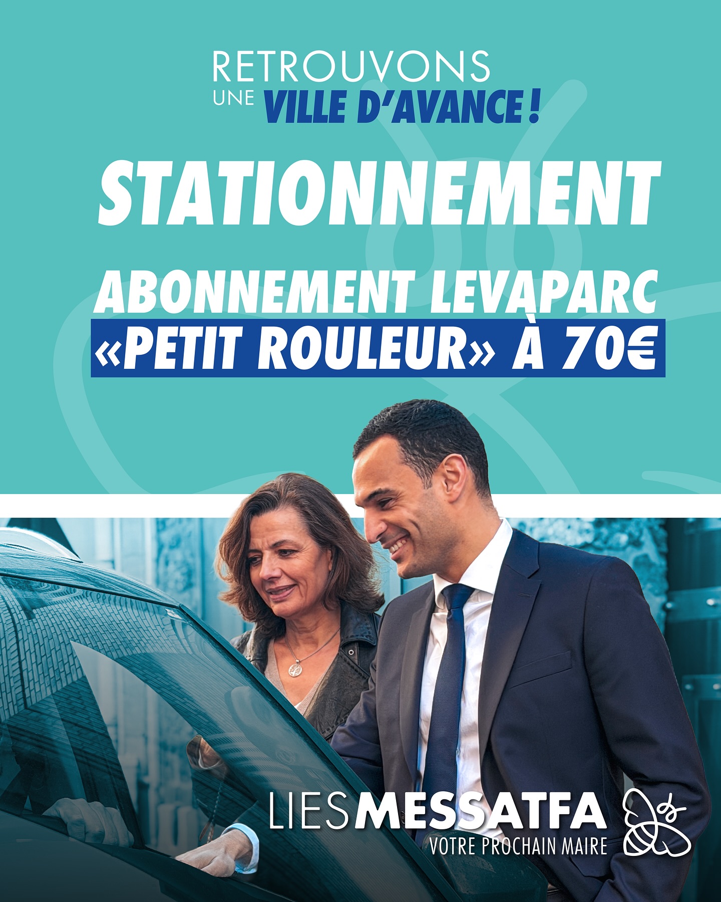 🚗⬇️ À Levallois, chaque mètre carré compte.
Faisons descendre les voitures en sous-sol pour libérer l’espace en surface.
🌳 Plus de trottoirs, plus d’arbres, une ville qui respire.
👉 Nous vous proposerons un abonnement « petit rouleur » à 70 € chez Levaparc
Pour les conducteurs occasionnels et des parkings aujourd’hui sous-occupés.
Organiser d’abord.
Faire respirer la ville ensuite. 💛
#levallois #stationnement #parking #environnement