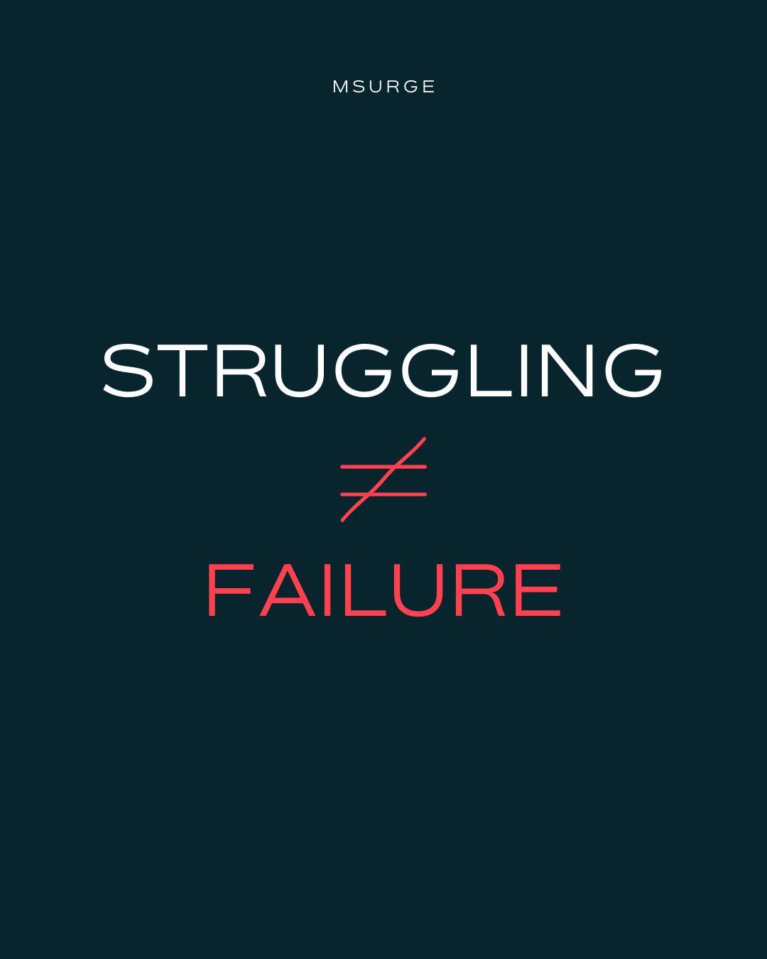 Every challenge is a stepping stone, not a stumbling block. Embrace the struggles, learn from them, and let them fuel your resilience. You're not failing; you're growing stronger every day. 💪✨