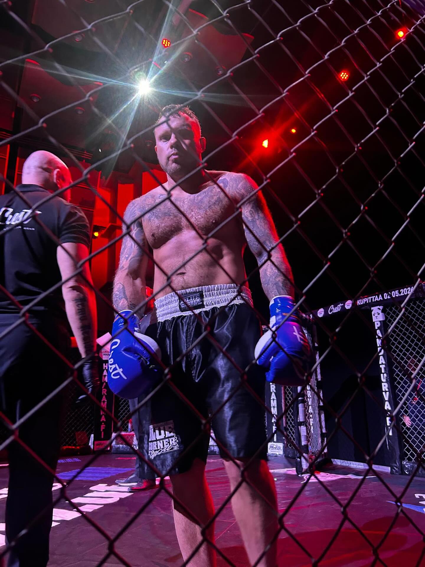 Eka matsi takana, fiilis hyvä vaikka tappio tuli🥊🥊 kiitos kaikille mukana olleille! Suunta on eteenpäin💪