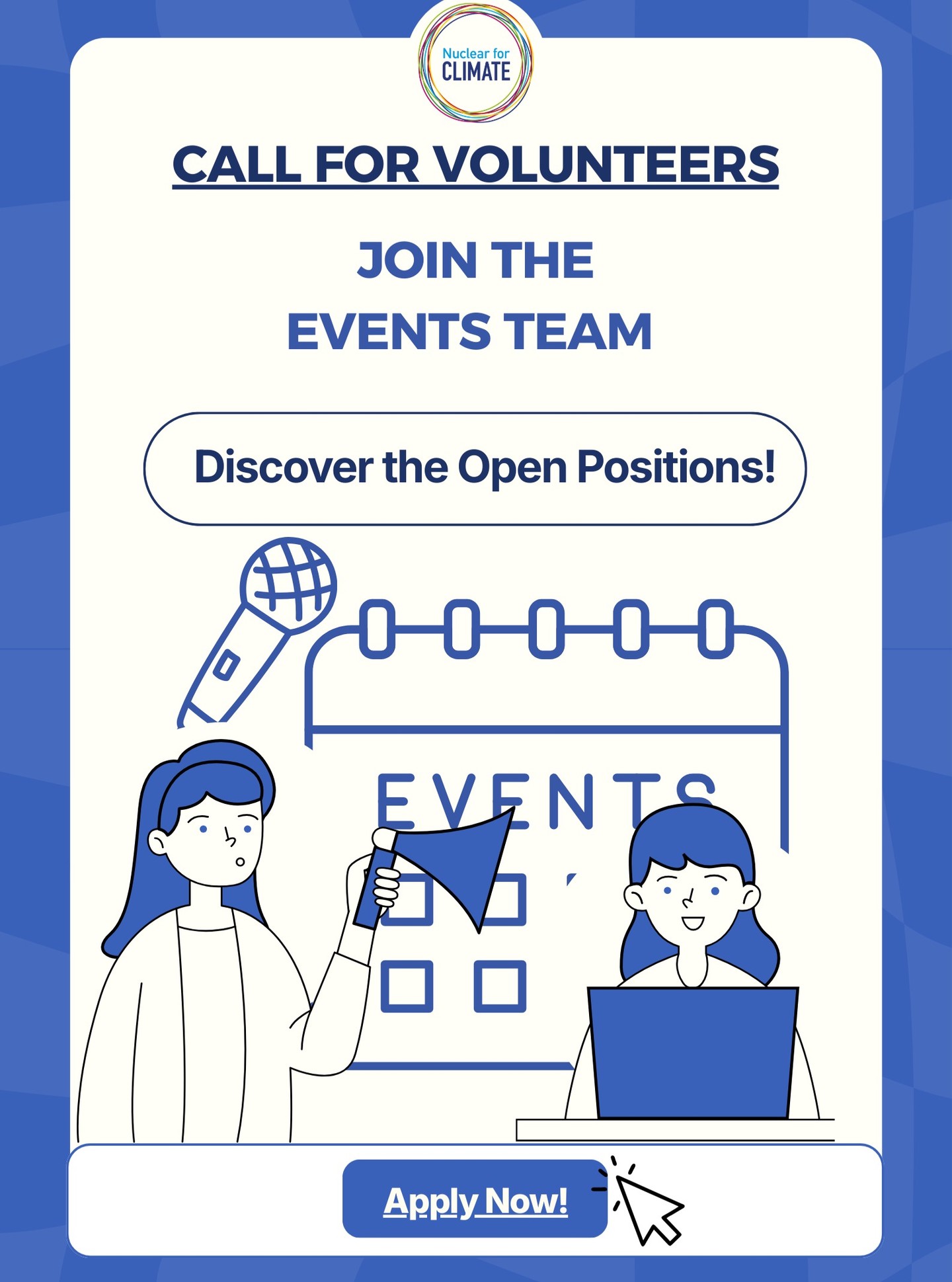 🌍 Help shape Nuclear for Climate’s presence at COP31 📅
🎙️ Do you like planning events, bringing people together, and turning ideas into action?
🌐 Would you like to be part of an international team delivering climate-focused events on the road to #COP31 in #Antalya 🇹🇷?
🤝 Nuclear for Climate is looking for volunteers to join its Events Team and support the design and delivery of virtual and in-person sessions, from pre-COP and side events to gatherings and the coordination of activities at the N4C pavilion during the UN Climate Conference at COP31.
✨ Open volunteer positions include:
- Events Team Lead
- Events Organisers (3 positions)
📅 Application deadline: 15 February
👉 Apply now: link in bio
❓ Questions? Send us a DM!
#Nuclear4Climate #COP31 #ClimateAction #EventsTeam
#TogetherIsBetter #NetZeroNeedsNuclear