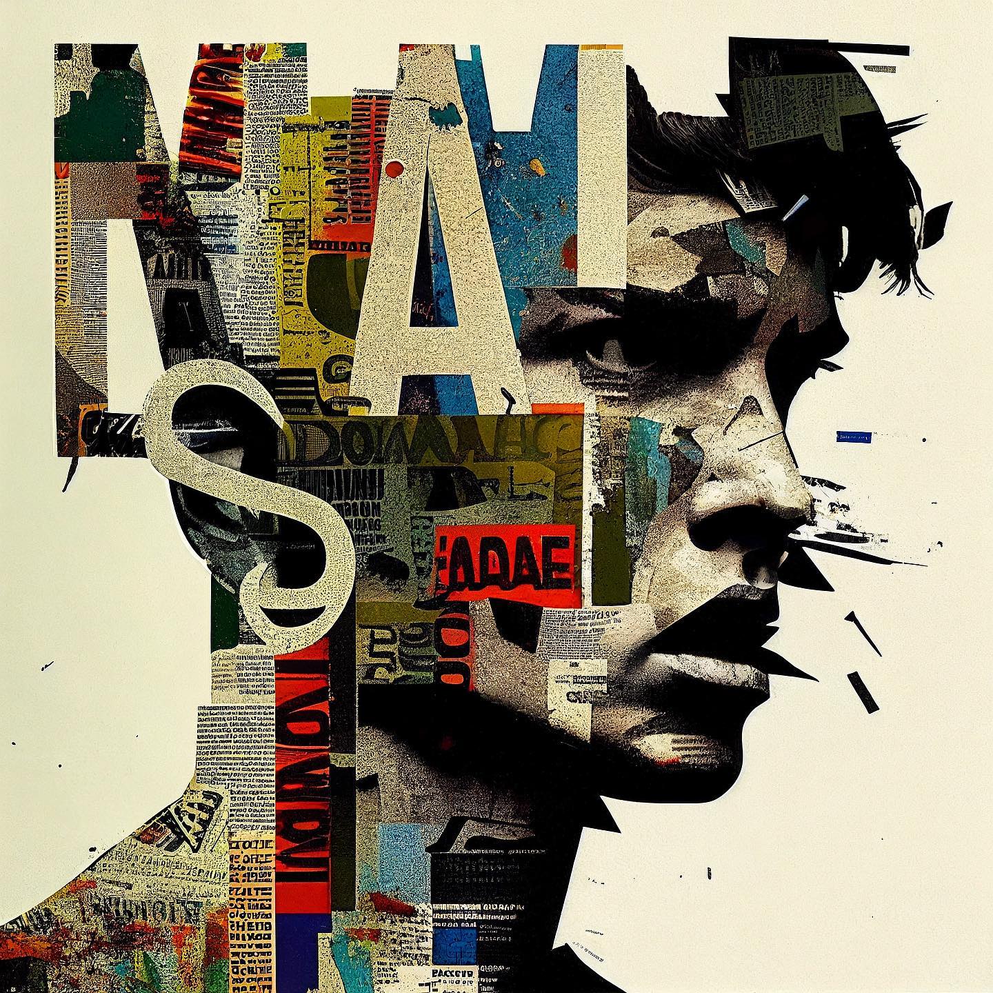 The right to speak one’s mind #midjourney #typography