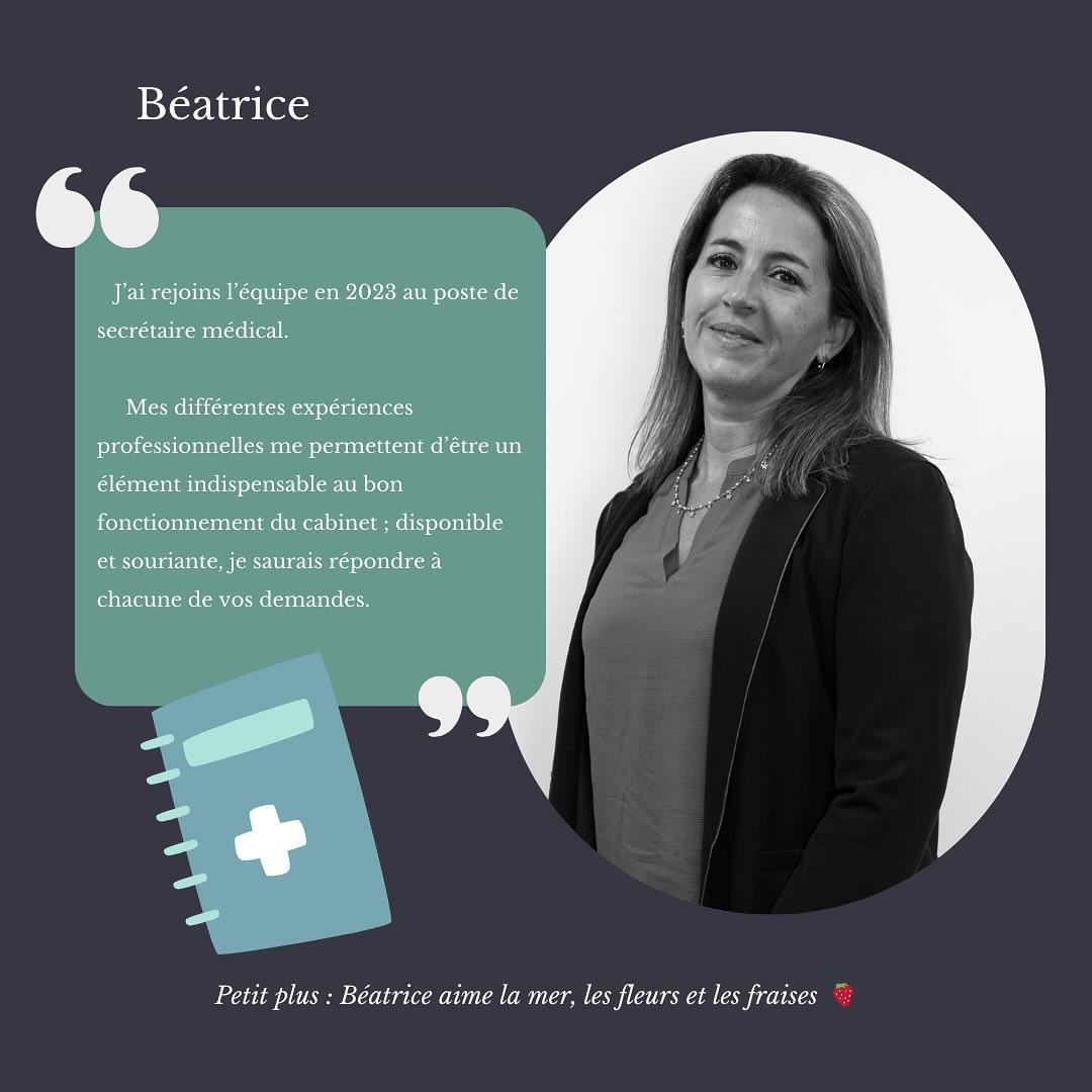 Béatrice - secrétaire #cabinetdrmontaufier #cabinetdentaire #secretairedentaire #fuveau