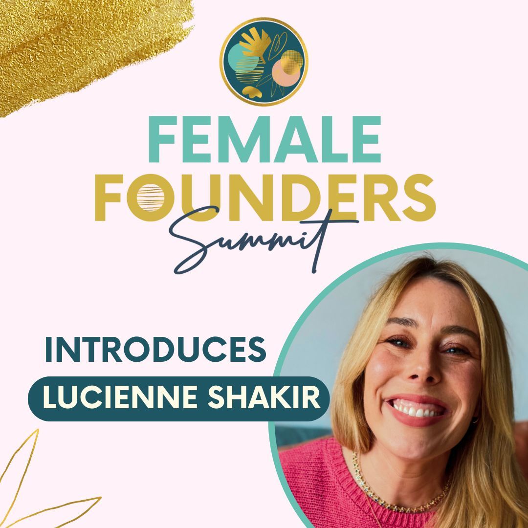 Lucienne Shakir, founder of The Female Founders Summit and the first speaker announced at the 2025 event!
Lucienne is a Qualified High Performance Business Coach and Female Empowerment Specialist. Following her own mental health struggles and feeling restricted in her previous career, she transformed her own mindset and empowerment, and now helps others do the same.
Listening to Lucienne speak is so inspiring and we're looking forward to learning so much more from her in the lead up and at the event💙
Lucienne Coaching