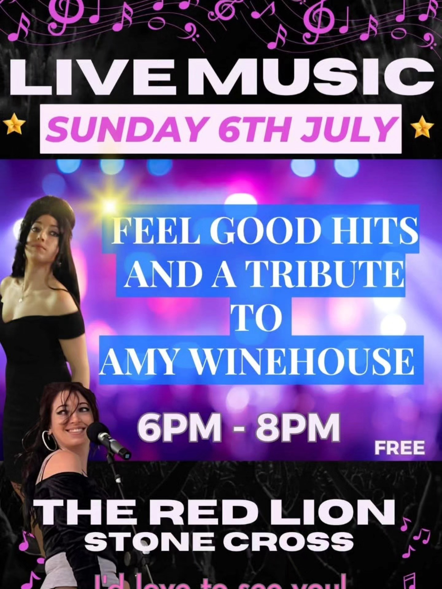 This Sunday, Amy Winehouse Tribute 🤩
Don't miss it🤩
@bartonjoannarose #amywinehouse #livemusic #sunday #sundayfunday #sundayroast