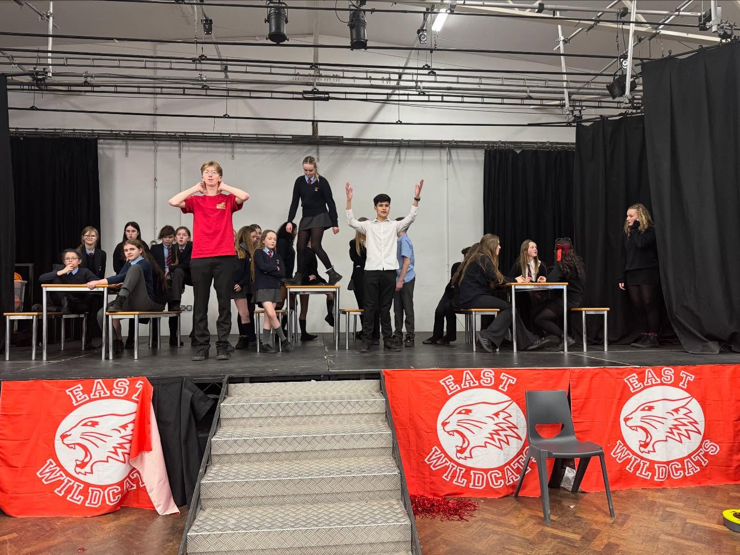 The cast & crew have been rehearsing all day today, not long until we raise the curtain on our fantastic show.
Tickets available on ticket source
#hsm #schoolproduction