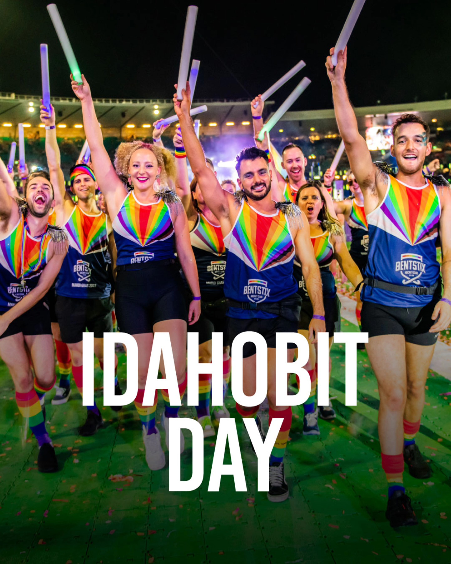 🌈🏑 It’s IDAHOBIT Day! At Bentstix, we don’t just stick it to the ball—we stick it to homophobia, biphobia, intersex discrimination, and transphobia too! 💥 Everyone’s welcome on our turf, no matter who you are or who you love.
Let’s play proud and love louder! 💖 #IDAHOBIT #BentstixPride #HockeyIsForEveryone #StixTogether