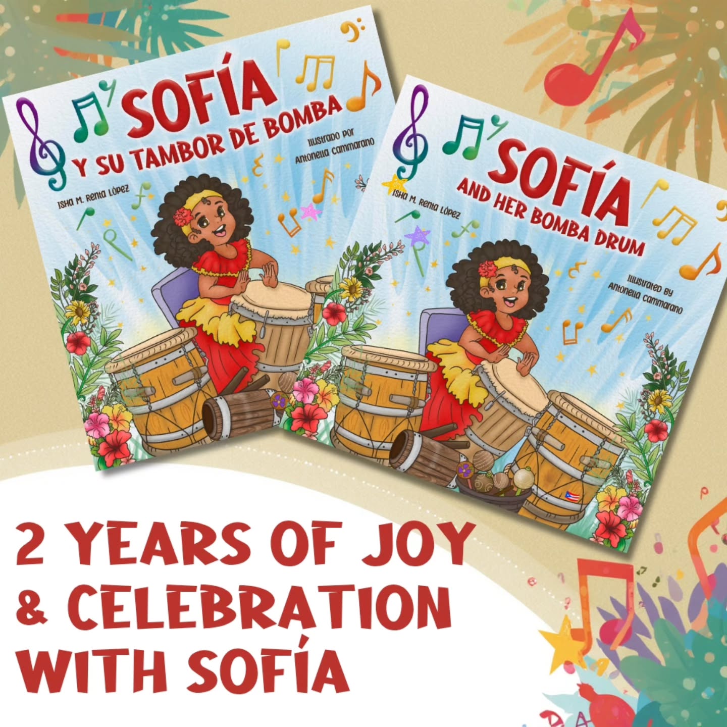 🪘✨ Dos años de Sofía y su Tambor de Bomba ✨🪘
Hace dos años nació Sofía y su Tambor de Bomba desde la misma raíz que sostiene a Semilla Cultural @semillacultural: la creencia de que la cultura se siembra con cuidado, tiempo y comunidad. Desde entonces, Sofía ha traído alegría, ha tocado corazones y ha abierto espacios donde la Bomba se vive como juego, aprendizaje y conección.
A través de Sofía, el tambor ha viajado a distintos lugares, ha generado impacto comunitario y ha ayudado a elevar voces e historias ancestrales que siguen vivas en nuestros cuerpos. En este camino, Sofía también me ha enseñado a escuchar más profundamente, a honrar el proceso y a confiar en la Bomba como una herramienta de aprendizaje colectivo y afirmación cultural.
Gracias a quienes han acompañado a Sofía y han apoyado este trabajo con amor y compromiso. Celebramos estos dos años con alegría, sabiendo que Sofía sigue sembrando cultura, memoria y comunidad.
¡Gracias @anto_ilustraciones por tu hermoso trabajo en las ilustraciones que tanto han gustado!
#SofíaySuTambordeBomba #SemillaCultural #BombaPuertorriqueña #Boricuas #Comunidad
---
🪘✨️Two years of Sofía y su Tambor de Bomba ✨🪘
Two years ago, Sofía y su Tambor de Bomba grew from the same root that grounds Semilla Cultural: the belief that culture is something we plant with care, time, and community. Since then, Sofía has brought joy, captured hearts, and created spaces where Bomba is experienced through play, learning, and connection.
Through Sofía, the drum has traveled across places, created meaningful community impact, and helped lift ancestral voices and stories that continue to live in our bodies. Along this journey, Sofía has also taught me to listen more deeply, to honor the process, and to trust Bomba as a tool for collective learning and cultural affirmation.
Thank you to everyone who has walked alongside Sofía and supported this work with love and intention. We celebrate these two years with joy, knowing that Sofía continues to plant culture, memory, and community wherever she goes.