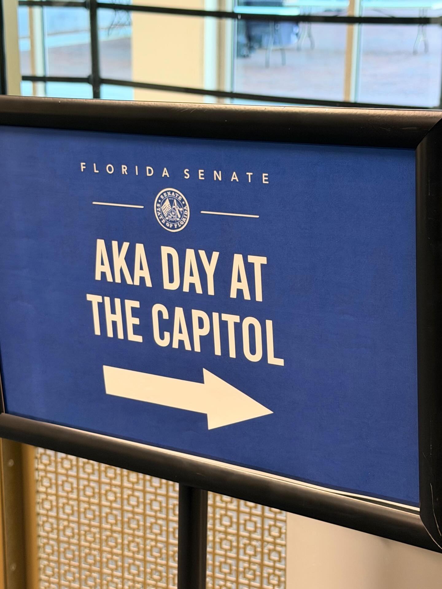 Our Chapter President, Karlene Chung-Hogg, along with our South Atlantic Regional Director, Tiffany Moore Russell, Esq., and members from across the state of Florida, recently gathered in Tallahassee for our annual Florida AKA Day at the Capitol. Chapter members Rosalind Osgood and Barbara Sharief were also in attendance, serving in their official capacities as Florida State Senators.
Attendees assisted with stocking the Havana Middle School food pantry as part of our ongoing Childhood Hunger Initiatives: Power in Partnership (CHIPP). Additionally, members participated in The Longest Table: A Movement in collaboration with No Kid Hungry, as well as an Advocacy in Action press conference hosted by Senator Rosalind Osgood.