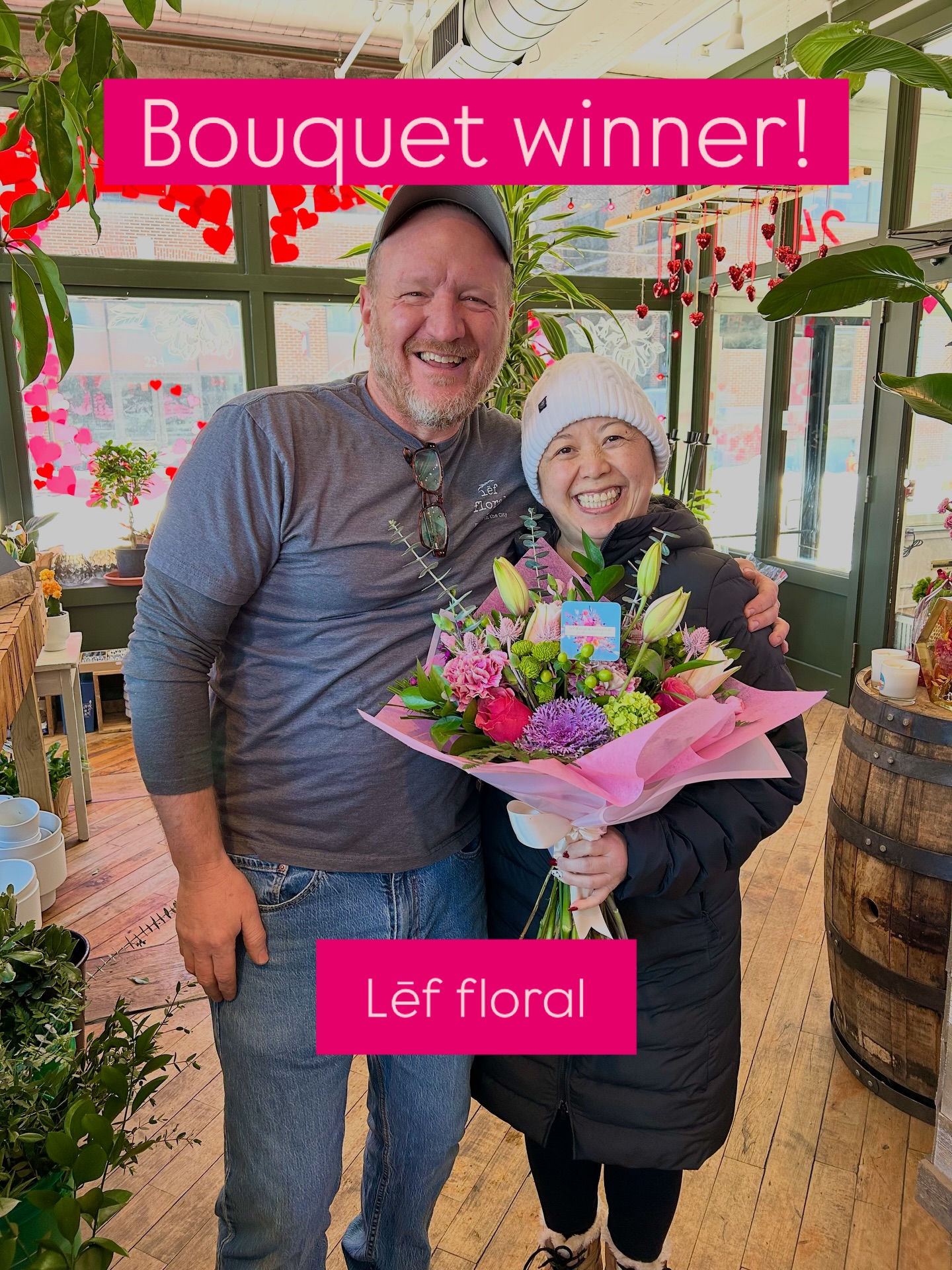 Thank you to @downtowncolumbus for including us in their Vday bouquet giveaway this week and to our lucky winner! Always fresh and local.
FLOWERS IN THE CITY!
www.leffloral.com
243 N 5th St
Columbus, OH 43215
614-254-6280