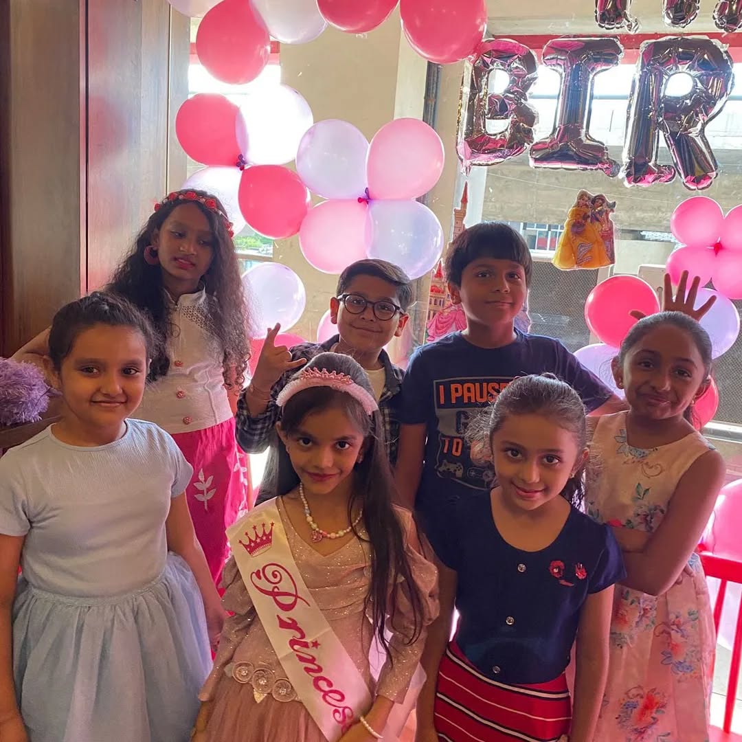 Kids always loves birthday party.