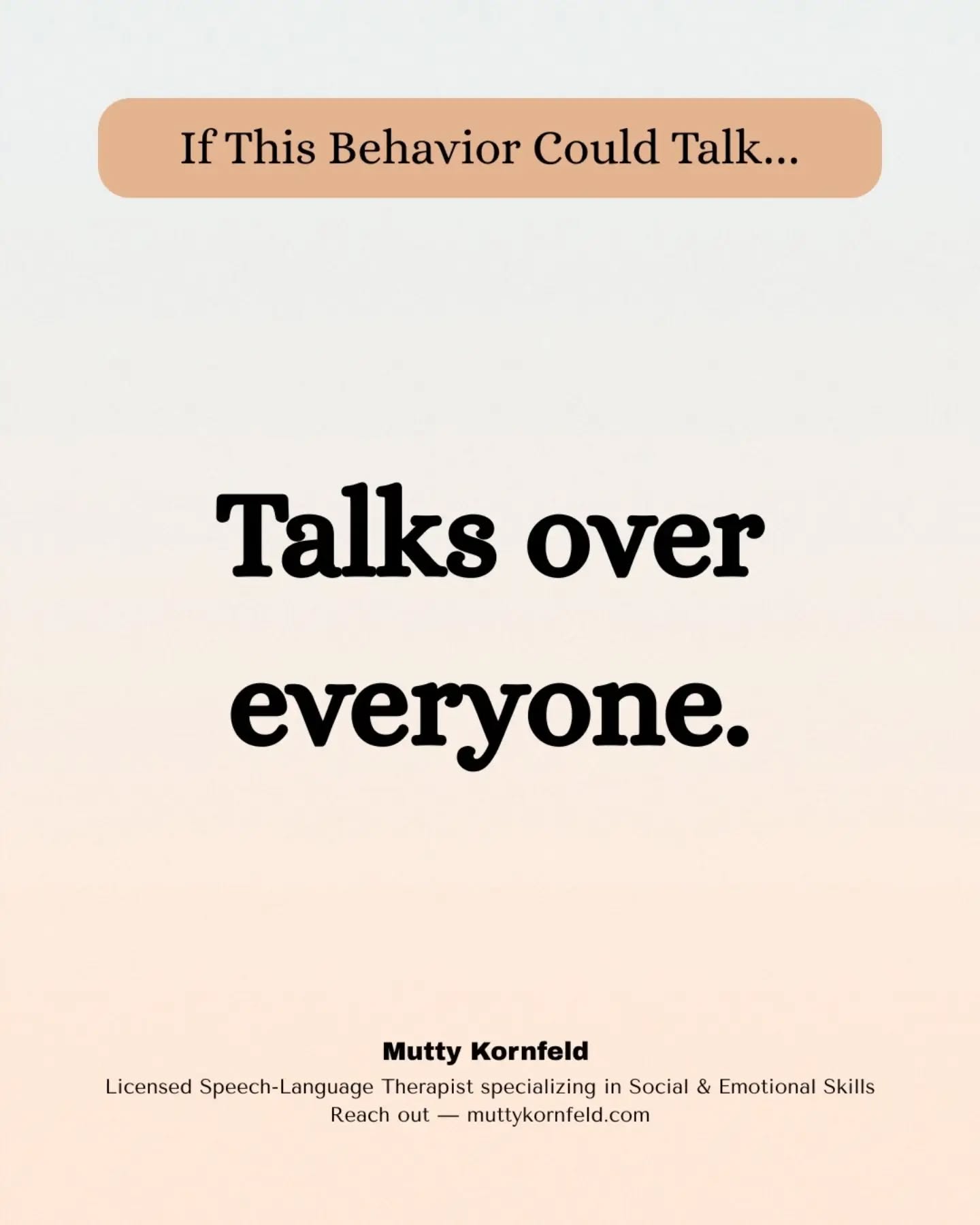 #BehaviorIsCommunication #EmotionalIntelligence #SocialAwareness