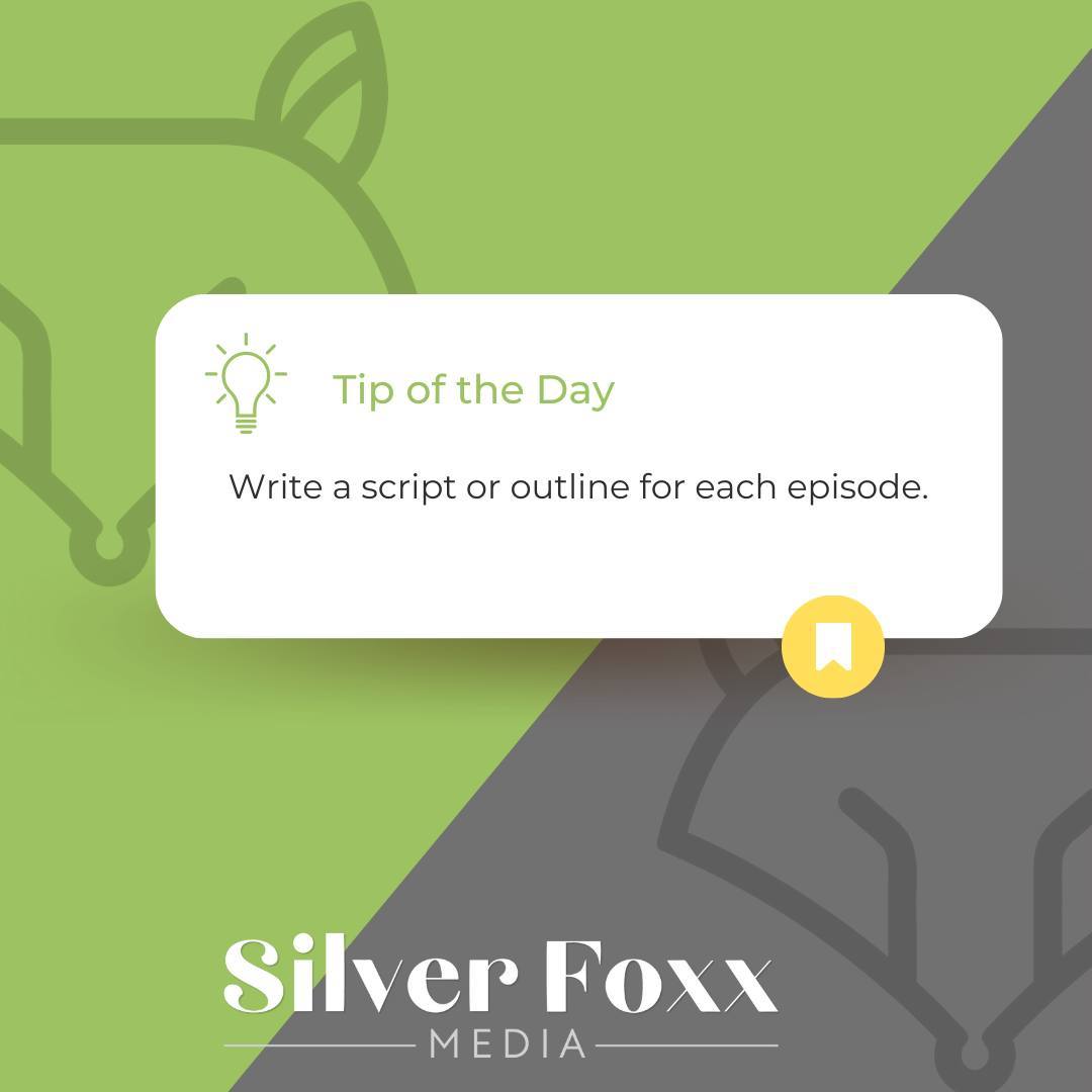 🎙️ Scripting Matters! 📝✨
Why write a script for each podcast episode? Here's why:
1️⃣ Structure & Clarity
2️⃣ Engaging Content
3️⃣ Save Time & Effort
4️⃣ Professionalism
5️⃣ Opportunity for Creativity
Embrace the power of scripting and take your podcasting to new heights! 🚀🎧 #PodcastingTips #SilverFoxxMedia #Podcasting #ContentCreator #voiceactor #indiana #indianabusiness #womanownedbusiness #womanowned