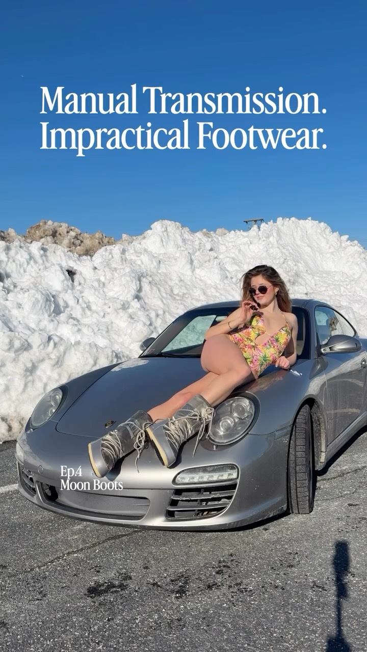 Manual Transmission.
Impractical Footwear.
🎥Ep.4 Moon Boots
#manual #cargirl #porsche #cargram #shoes