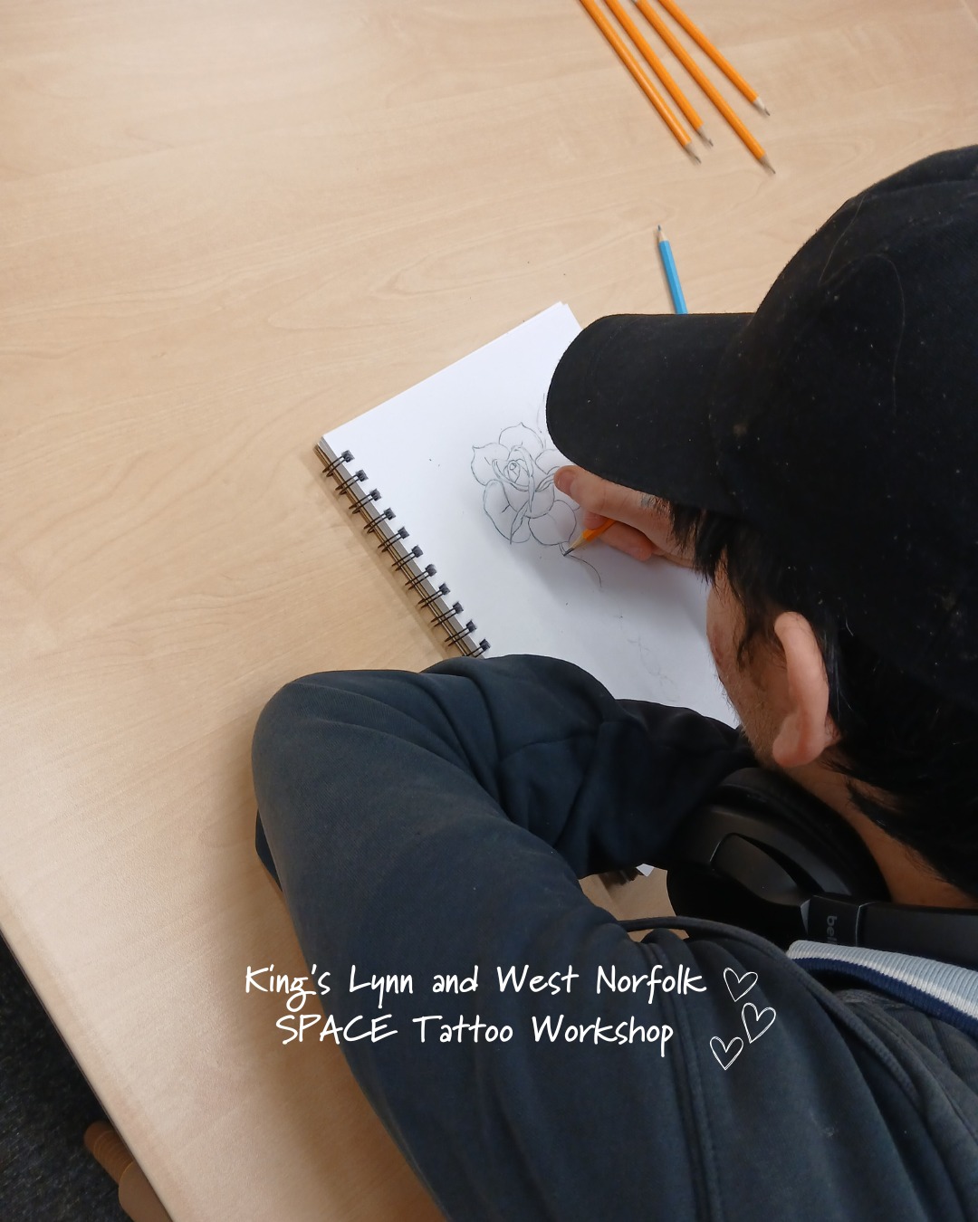 Where did January go?! 😅 It absolutely flew by for us - here’s a quick snapshot of what we’ve been up to 👇
✨ Tattoo workshop
Young people from our King’s Lynn & West Norfolk Space group took part in a brilliant tattoo workshop with Pat from Adorn Tattoo Studio. He shared his journey, the history of tattooing, and led a sketching session. Huge thanks to Pat and the Family Hub for the space!
🌍 New Asylum Seekers & Refugees leaflet
We’ve launched a new leaflet to make support easier to understand and access. It’s been translated into six languages, with thanks to the Unaccompanied Asylum Seeking Children’s Team and the International Youth Project for their feedback.
🍳 Cooking at SafeSPACE
Our Norwich SafeSPACE group learnt how to cook chilli and one young person made a shrimp filo parcel. Top tip (apparently): putting a teaspoon in your mouth stops your eyes watering when chopping onions… although staff can confirm it didn’t help much 😂
🎥 New Unity assembly video
Our Unity service has released a 7-minute assembly video for under-19s in Norfolk, covering support around substance use and busting common myths about alcohol and cannabis. You can watch it on the resources page on our website.