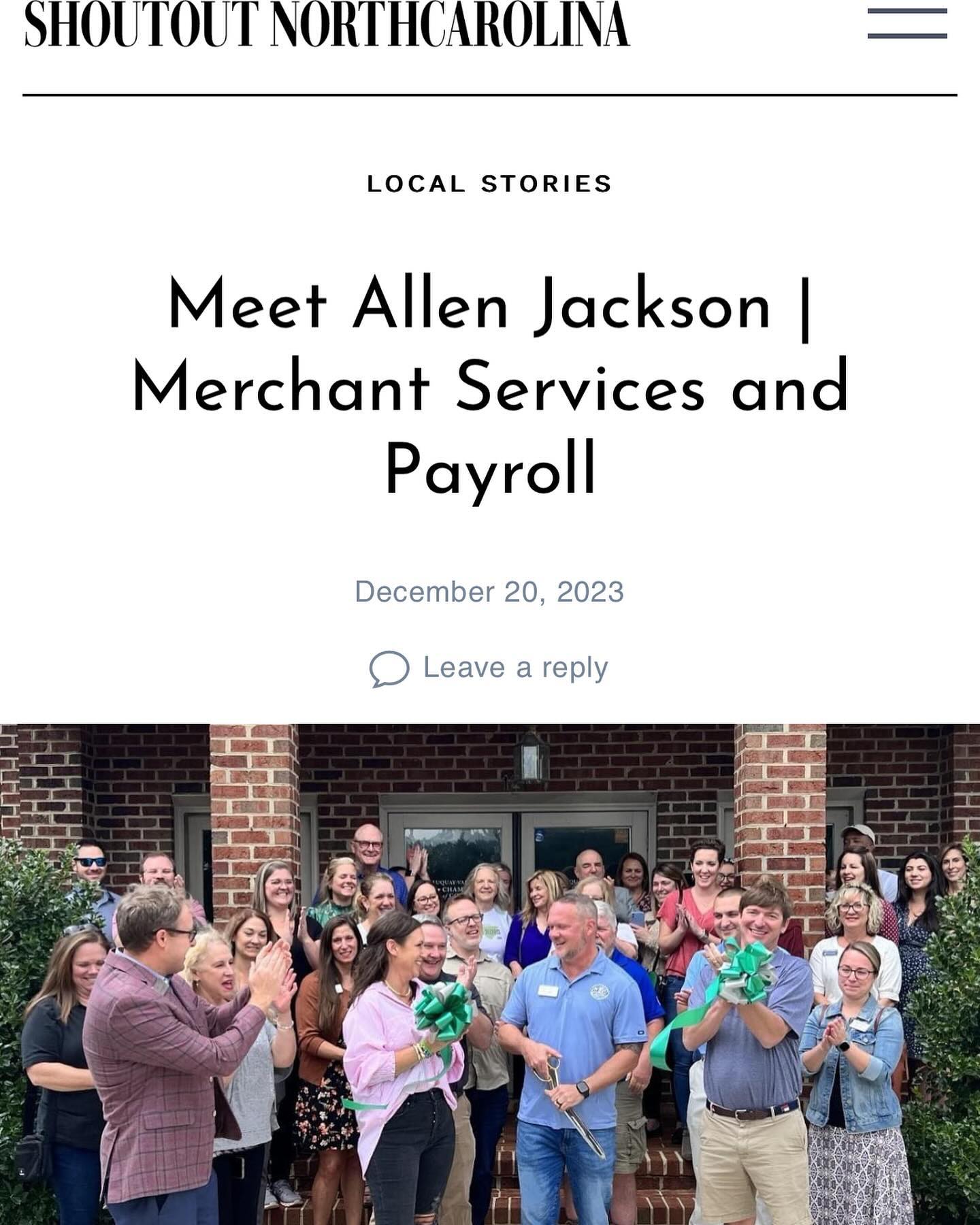 Check out the link in our bio for the full interview from shoutoutnorthcarolina.com 🙌🏻