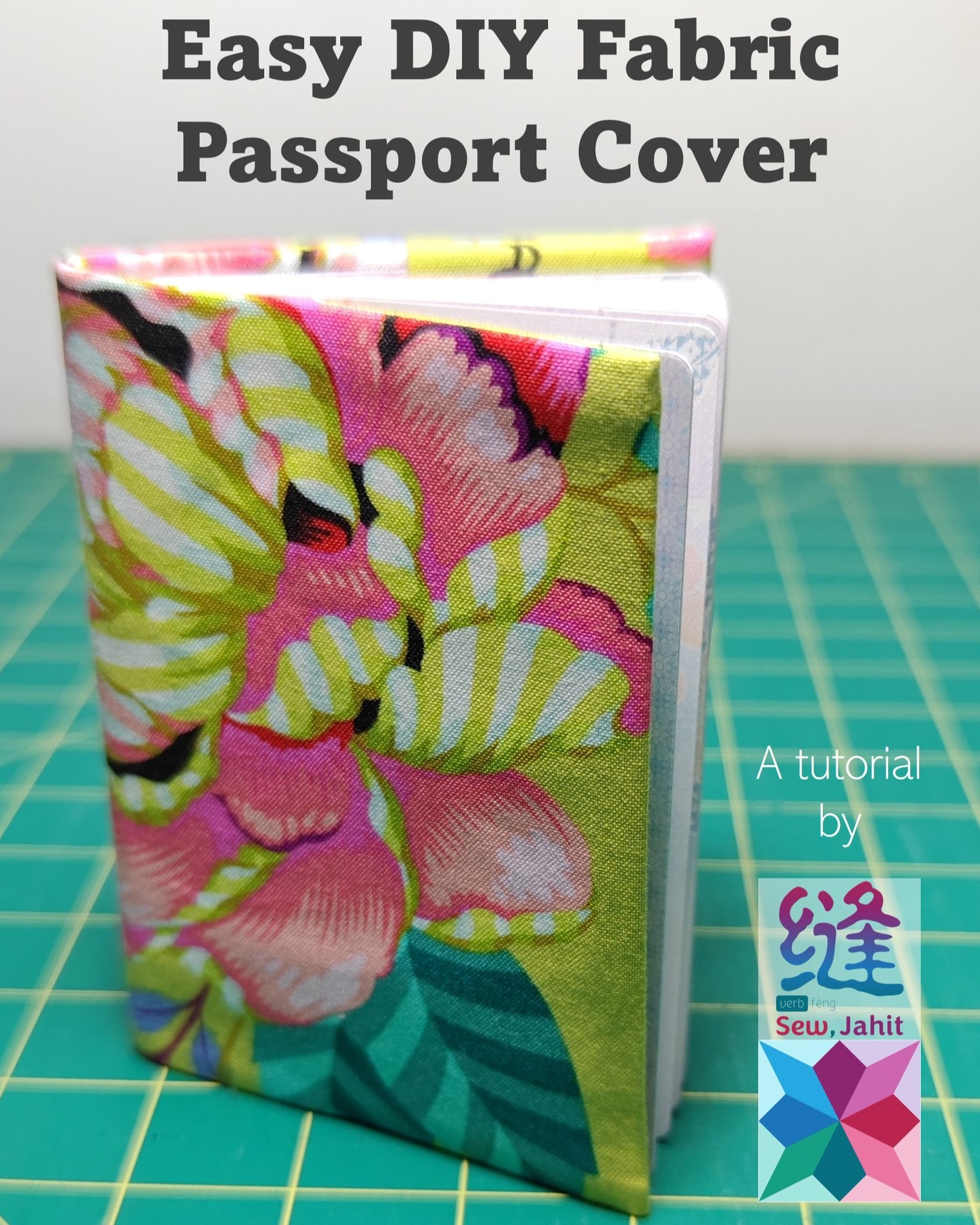 New blog post is up on my website, on how to make this simple passport cover.
My website link is in my bio!