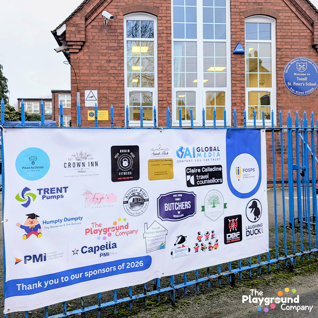 Proud to be supporting Yoxall St. Peter's🌟
We're thrilled to be a proud sponsor of one of our customers, Yoxall St. Peter's Primary School in Staffordshire, and be a part of providing high quality education in their school!