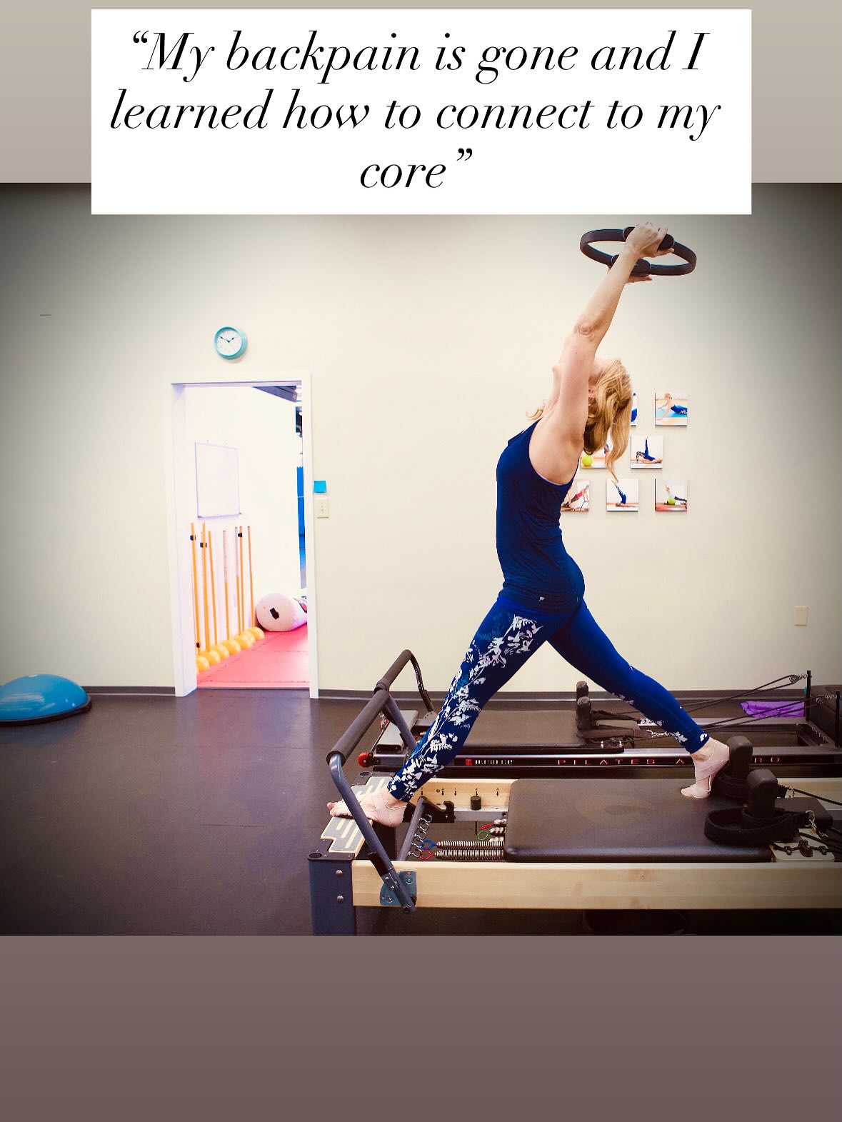 Naming a few reasons why my clients come to class each week. Although the reasons are different, we all share our love for the workout. Pilates is for anyone, at any age. Why do you like Pilates? #pilatesstudio #matpilates #reformerpi̇lates #pilatesforall