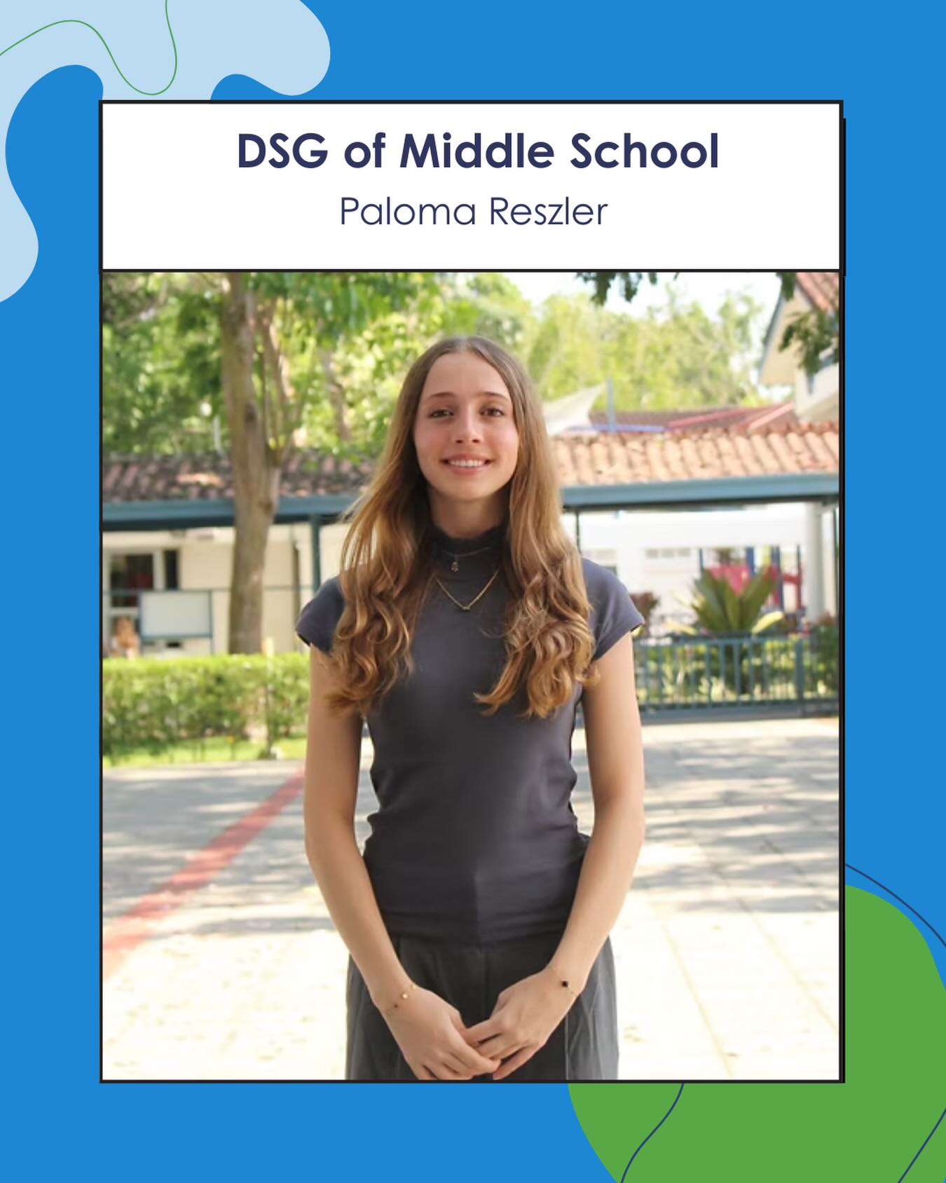 Meet Paloma: Deputy Secretary General of Middle School!!