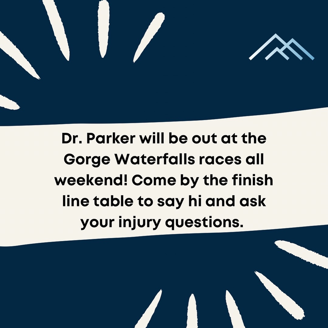 Parker will be racing the 30k on Friday and hanging out by the finish the rest of the weekend. Can't wait to see you all out there! #lfgorge