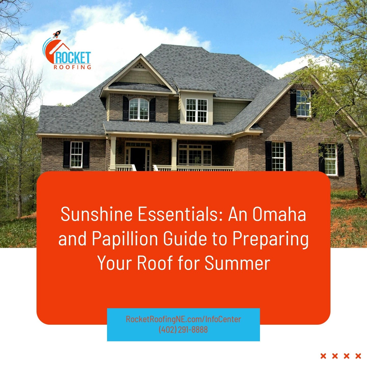 🌞 Get your roof summer-ready with our Sunshine Essentials guide! From Omaha to Papillion, we've got you covered with expert tips to ensure your roof shines under the summer sun. Read it at the link in bio. ☀️ #RoofingTips #SummerPrep #OmahaLiving