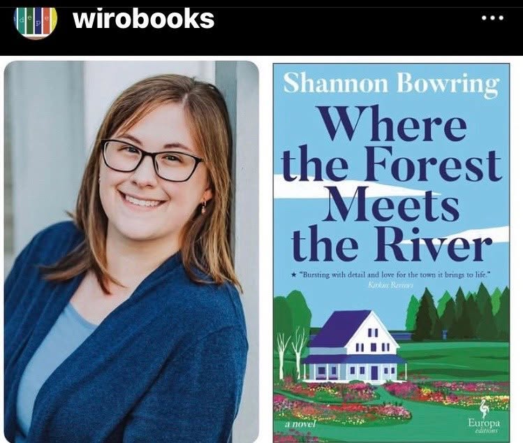 Thank you, @wirobooks , for the honor of interviewing @shannonbowring.writer about her new novel, Where the Forest Meets the River, a stunning sequel to The Road to Dalton. If you loved Olive Kitteridge, you’ll delight in spending time with her interconnected cast of characters in this fictitious Maine town. Happy pub day, Shannon! https://www.washingtonindependentreviewofbooks.com/features/an-interview-with-shannon-bowring
35s