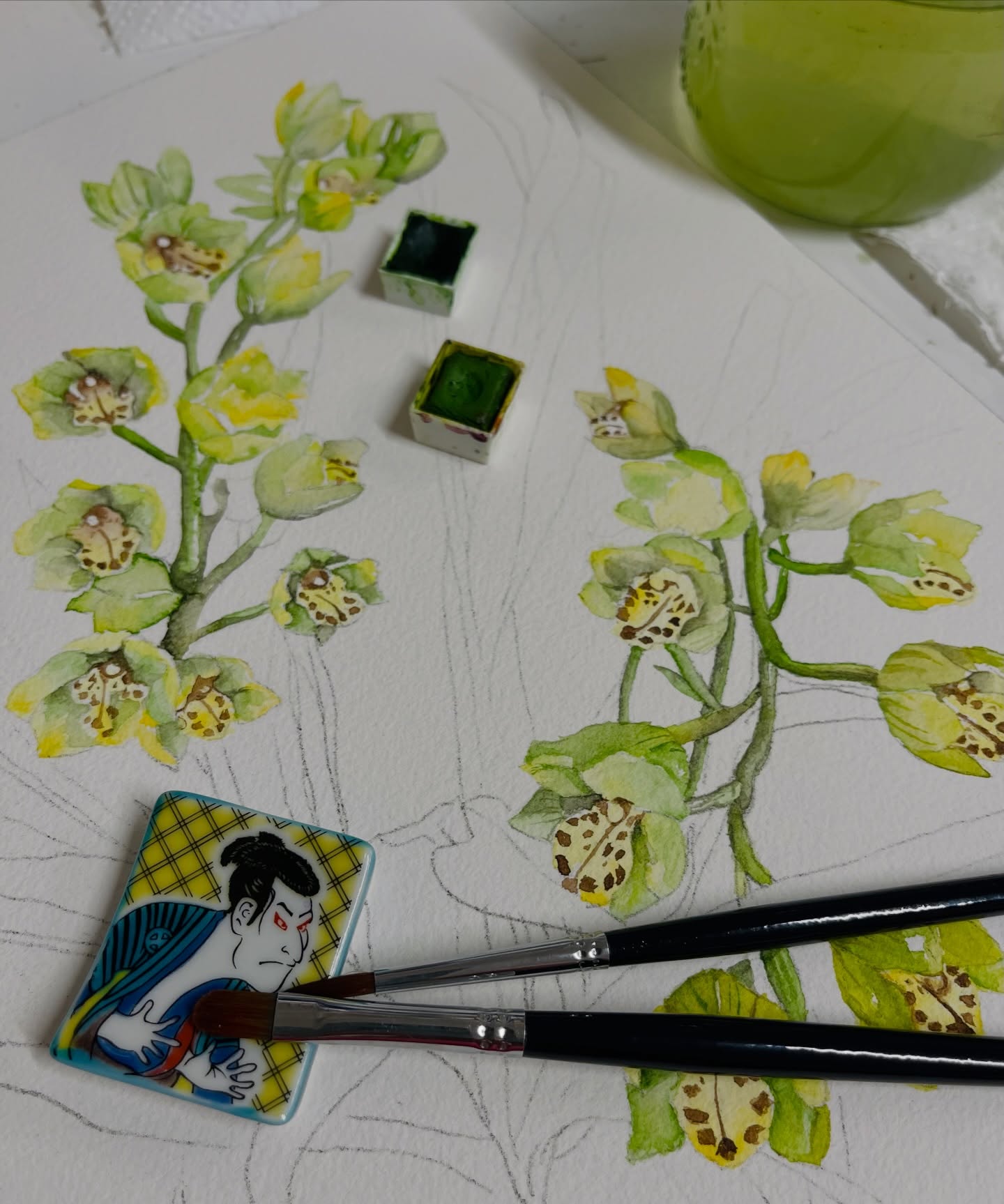 Exhibition prep. 5-11 Feb Richard Randall Studio, Mt Coot-tha Botanic Gardens Brisbane! ❤️🩵💚
#brisbaneartist #watercolour #brisbanemtcoothabotanicalgardens #richardrandallartstudio