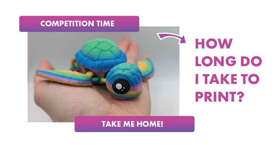 Hello everyone! 🌈 We're thrilled to share an exciting opportunity from DraigonsDen
🎁 This May, we're hosting a fabulous competition where you can win a "Turtally" cute 3D-printed Sea Turtle, complete with flexible articulation—perfect for adventure and play.
And that's not all - enjoy FREE postage on all your orders throughout May!
💯 Make your guess below!!
How to Enter:
Answer a Simple Question: Guess how long it takes us to print one of our charming Sea Turtles. (Hint: It's worth the wait!)
Follow Us: Make sure you're following @DraigonsDen on your favourite social media platform.
Submit Your Entry 1. through our competition page - www.draigonsden.com/competition. or 2) By Commenting below
Why Enter?
Our 3D printed Sea Turtles are not only adorable but crafted with love and care, ensuring they're a joy to anyone who gets one. Whether you're a long-time collector or looking for the perfect gift, our turtles are sure to impress!
👀 Keep your eyes peeled on our social media platforms for the winner announcement and more delightful surprises!
📣 Feel free to share this post with friends and family who might love to join in. Let’s make a splash this May with DraigonsDen's Turtally awesome competition! 🌊🐢
#DraigonsDen #SeaTurtle #3DPrinted #MayGiveaway #FreePostage #Collectibles