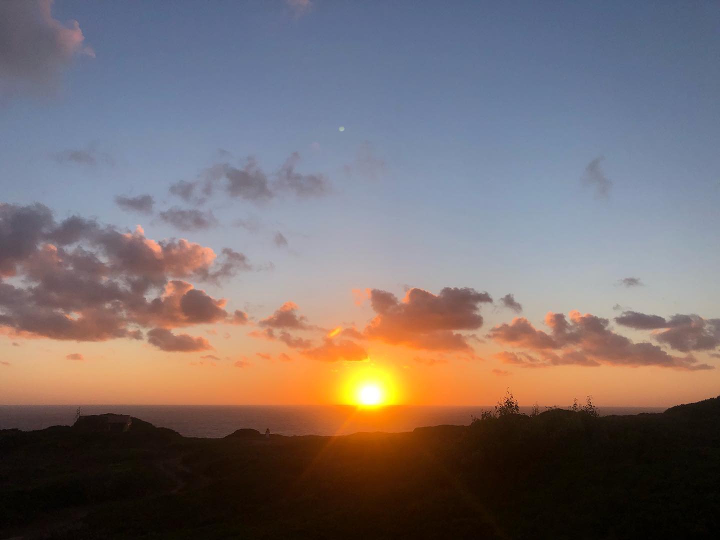 mistral easying down in #nurra #sunset #sardegnaphotogroup