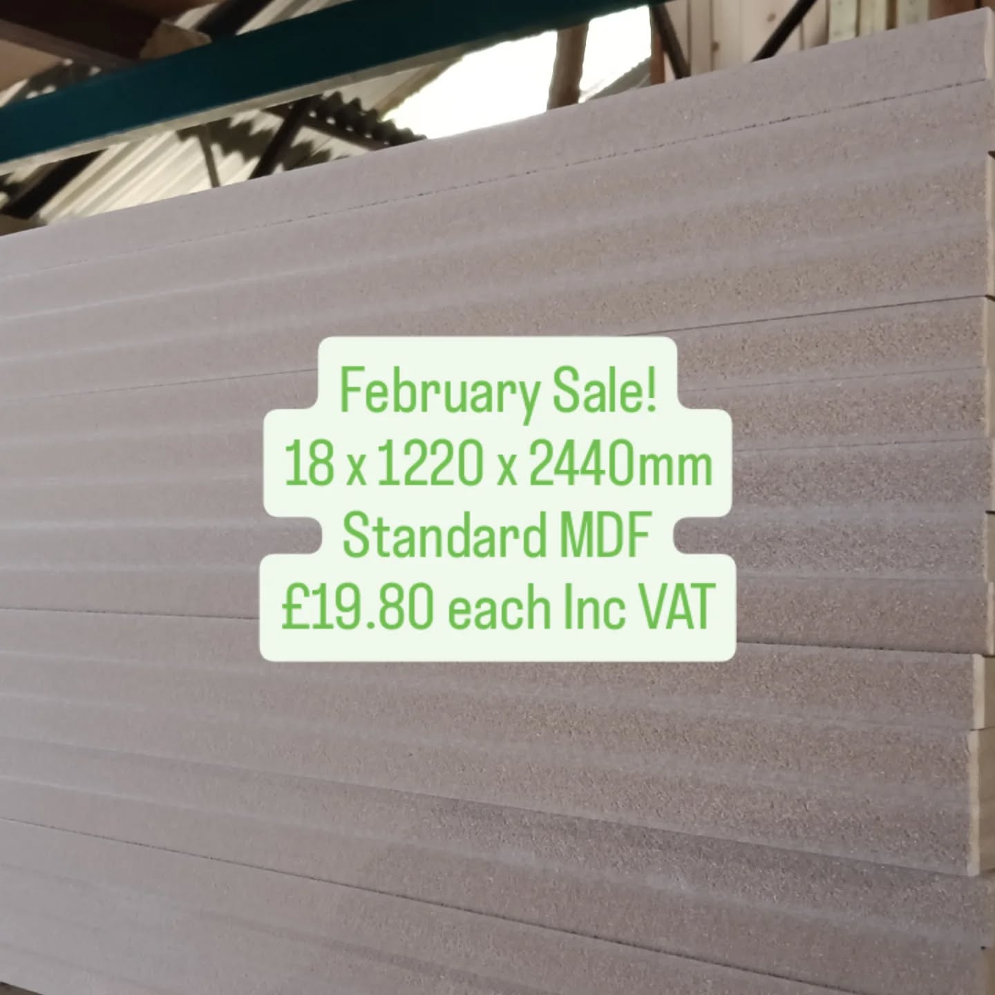 February Sale!
Pop into our showroom and collect or take advantage of our free delivery service.
📞01284 728981
💻 info@blewets.com
#blewetstimber
#MDF
#freedelivery