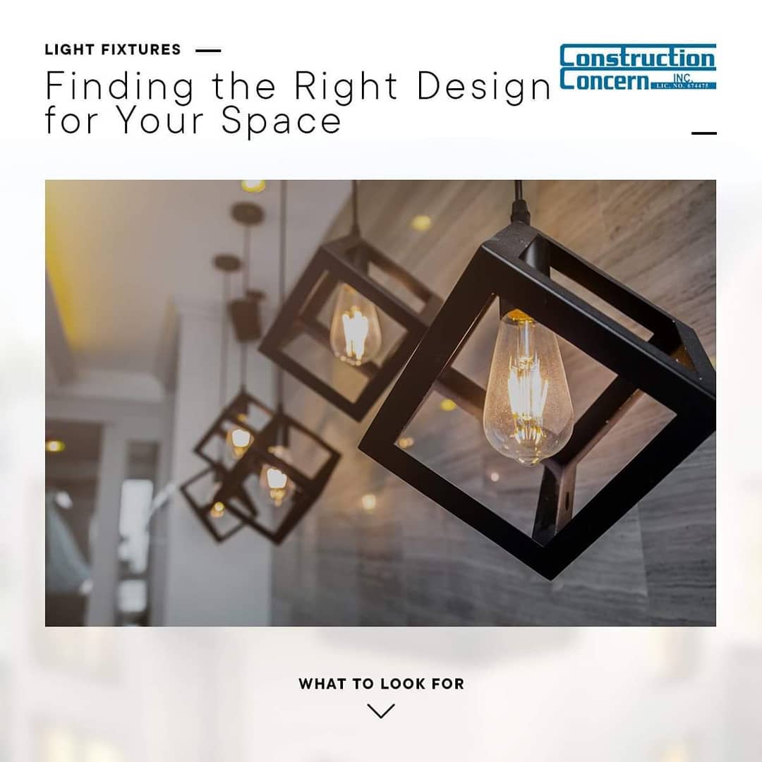 #ProtipTuesday
Choosing the lighting for a redesign is part of creating the perfect look AND feel for your new space! There are 4 different types of lighting:
💡Ambient (soft lighting, overall ambient glow)
💡General (mainly overhead lighting)
💡Task/Directional (lighting where a task is performed)
💡Accent (adding drama, decorative)
Make a little map of light based on how you are planning to use it. Add in task lighting first — a floor lamp where you know you’ll want to read, for instance. Then any accent lights — a plug-in wall sconce to fill up an empty wall and add some varying height. Finally, add in the general fixture, like the chandelier above the table. .
.
.
#constructionconcern #construction #home #homeimprovement #energy #kitchenremodel #dreamkitchen #HAC #energyefficiency #energyefficient #windows #door #siding #roofingl #homedepot #sears #lowes #paint #solarpanels #roomaddition #socal #lacounty #kerncounty #conejocounty #orangecounty #sanfernandovalley #santaclaritavalley #sanbernardinocounty #venturacounty