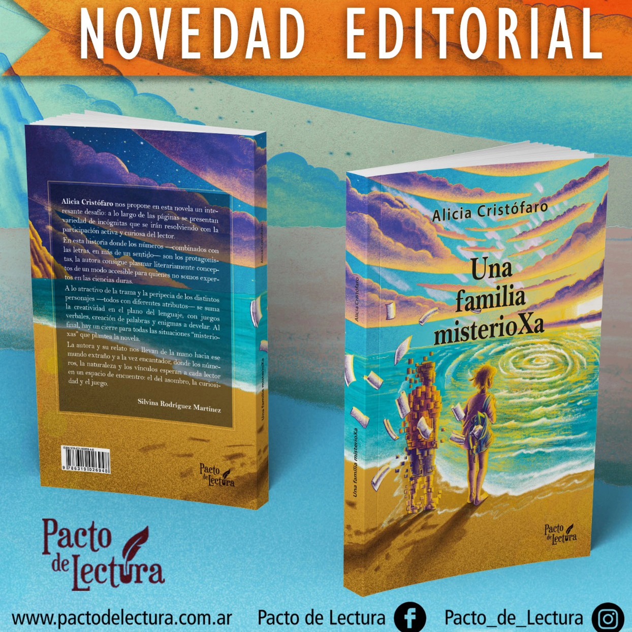 Les presentamos la reciente obra publicada en nuestro sello
"Una familia misterioXa" de @aliciacristofaro
#lanzamientoeditorial
#autorasargentinas #nuevolibro #ciencias #matematica