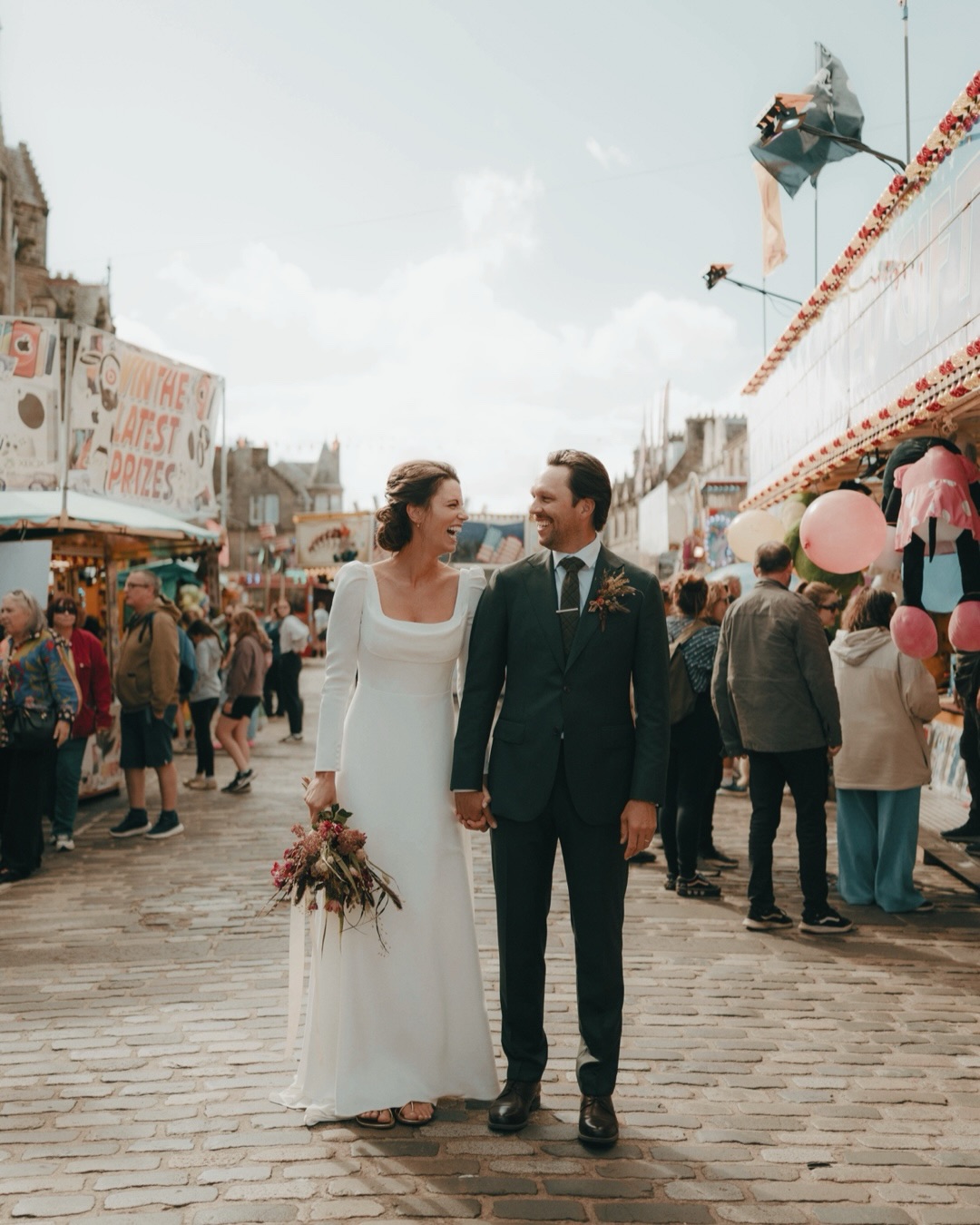Carly + Nate // St Andrews
Relaxed ceremony surrounded by their loved ones, dancing on the beach and a walk through a funfair ✨this was a fun one!
@greenshedflowers
@sophiebutlerhairdressing
@bothystandrews
St Andrews wedding photography