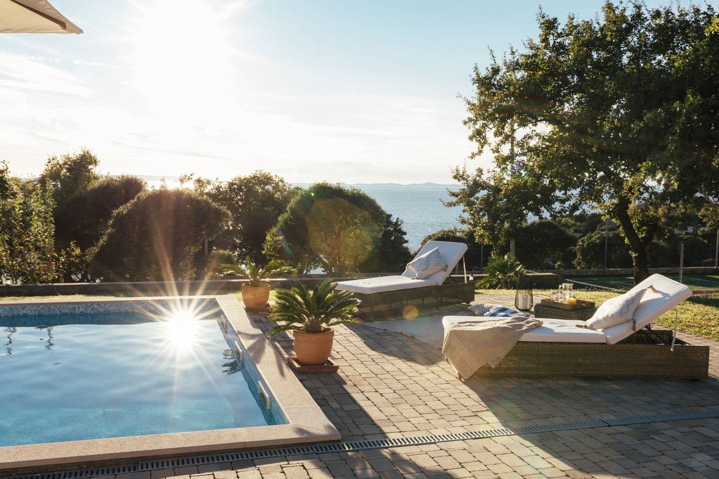 Luxury Holidays @ Villa Magran - Pag Island
Villa Magran boasts breathtaking views, ideal for capturing stunning sunsets by the sea. With private beach access, guests can enjoy swimming, kayaking, or paddleboarding in tranquil waters. The lush garden and beautiful pool area provide perfect spots for relaxation, while playing on the private tennis court at sunset offers an unforgettable experience.
#VillaMagran#PagIsland#CroatiaLuxury#CroatianParadise
#HiddenGemCroatia#MediterraneanEscape