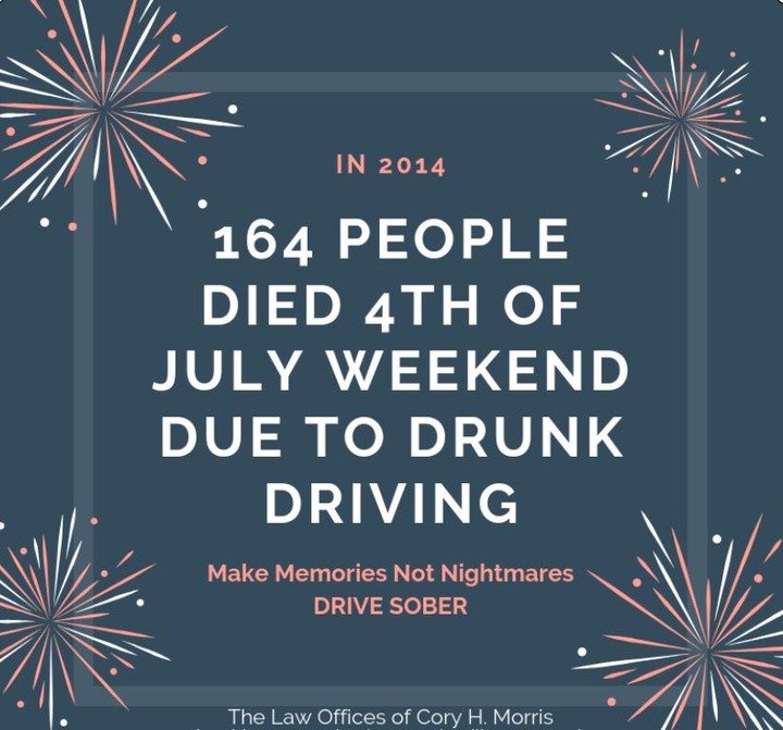 Happy Independence Day, Stay Safe and Celebrate Responsibly:
Cory H. Morris, Esq. New York and Florida, Injury, Addiction, Accident, Call the Law Offices of Cory H. Morris, 631-450-2515 (NYS) (954) 998-2918 (FLA)
*Attorney Advertisement*