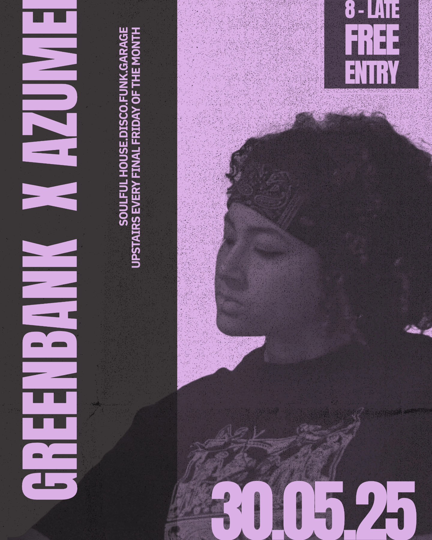 Free live music this Friday! Introducing Azumei she'll be joining us this Friday for some soulful house, disco, funk and maybe a little bit of garage.