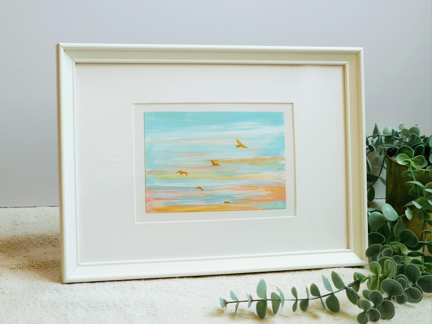 "Little Dreamy Sky" 🩵 This pastel skyscape adds a calming, whimsical vibe to your decor, perfect for styling on a shelf, console, or as part of a gallery wall.
✨️ This painting has found its forever home, but other pieces in this collection are still available!
🙌🏼 DM for more details on the remaining pieces!
.
.
.
.
.
.
#AbstractArt #PastelArt #SkyPainting #DreamyArt #InteriorDesignInspo #HomeDecorArt #SmallArtwork #ArtForSale #GalleryWallInspiration #ArtCollectors #InteriorStyling #acryliconpaper #ModernArt