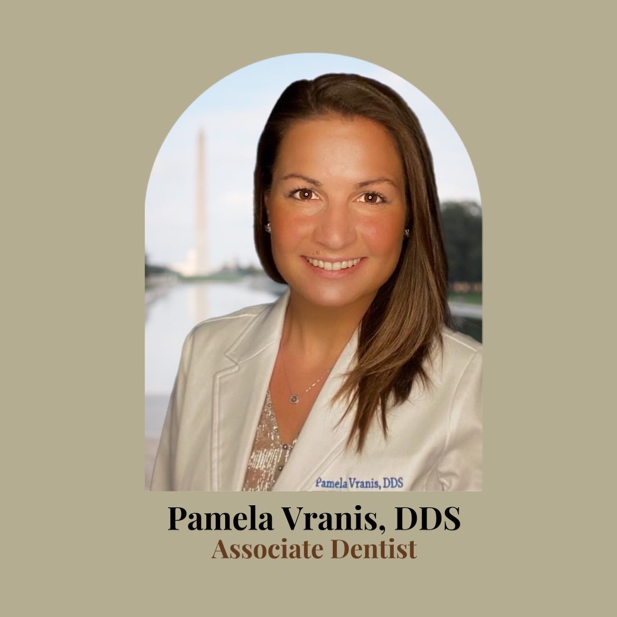 Meet our Associate Dr. Pamela Vranis ✨👋
Washington D.C. native, Pamela Vranis, DDS, is a general dentist with a focus in restorative and aesthetic dentistry.
Dr. Vranis attended the Johns Hopkins University where she majored in Neuroscience and was a 4-year varsity athlete on the women’s soccer team and captain her junior and senior years.
She went on to earn her DDS at the University of Maryland, School of Dentistry where she was selected to be one of three students in her graduating class to be a part of the Advanced Education in General Dentistry residency program for her final year.
Since then, Dr. Vranis has been practicing in the Washington, D.C. area, where she has tailored her practice to treat every patient individually with a detailed approach. She is incredibly passionate about building strong bonds with her patients, improving oral health and creating the best possible functional and aesthetic outcomes.
If you would like to hear more about Dr. Vranis and Pahlavani Dental contact us at:
📞: (202)797-0090
📧: info@pahlavanidental.com
🧑💻: www.pahlavanidental.com