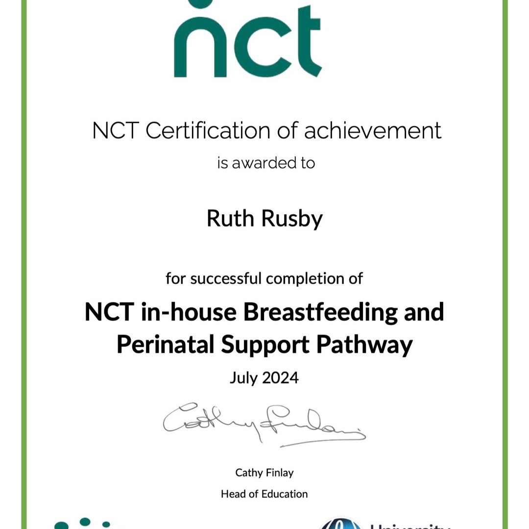 Finally I have received my Certification of achievement for completing the NCT Breastfeeding and Perinatal Support Pathway!
#Breastfeeding
#Lactation
#Perinatal
#Parenthood