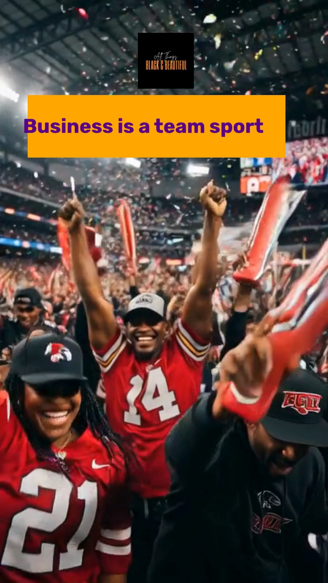 This Super Bowl weekend, remember that you don't have to build in isolation.
With a community like the Black Business Network, you get to connect, grow and move the ball forward together.
Visit blackandb.com/community and sign up, we can't wait to welcome you.
#superbowlsunday
#blackbusinessnetwork
#blackbusinessowners