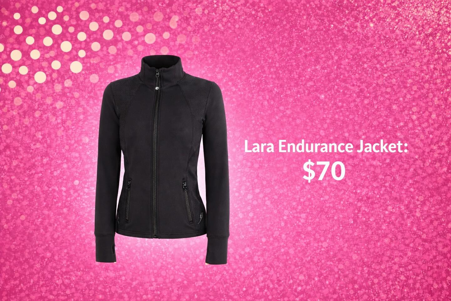 ✨ Lara Endurance Jacket ✨
Designed to move with you — whether you’re warming up, cooling down, or running the day.
🖤 Sleek fit
🖤 Breathable panels
🖤 Dance-life approved
💲 $70
Perfect for team wear, rehearsals, and everyday athleisure.
#OvationDance #DanceWear #TeamStyle #DanceLife #StudioEssential AthleisureWear