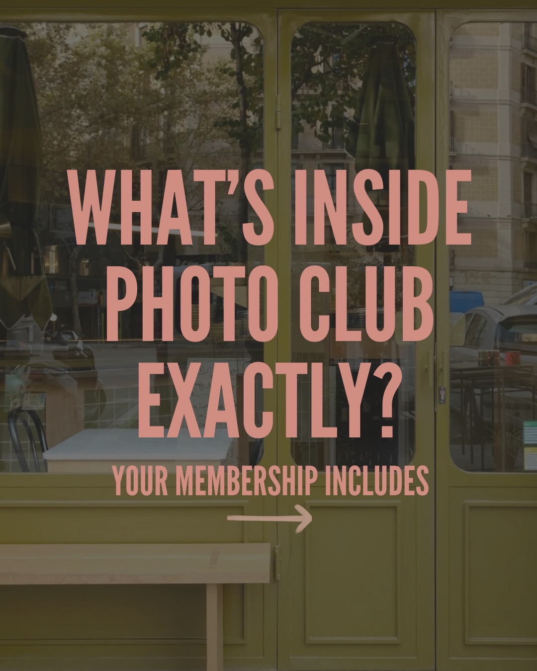 If you’re still sorting out No Bad Photos vs. Photo Club,
scroll back two posts.
If you’re considering the Club know that we are responsive to our members needs and feedback. Last year alone we added Substack Summer School, a Video Challenge, Video Playbook, & all new Six-week Self-Photo challenge, along with additional group calls.
This year we will add the Visibility kit and more.
And if you’re a paid Substack subscriber, I’ll be rolling out a few extra goodies leading up to the self-photo challenge, just for you.
@thegoldenbrandco link in bio for more.