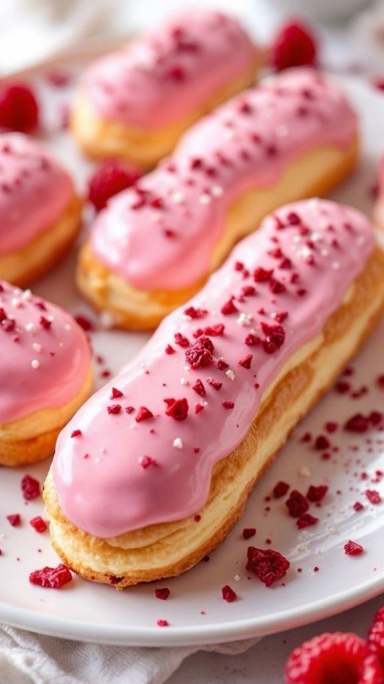 Learn the perfect Valentines dessert!!
Would you like to perfect that pastry and pipe with precision to create decadent chocolate éclairs?
For the first time ever we are bringing you a patisserie style masterclass with trained patisserie chef @deliciousnessbakery
Whether you want to create these fan favourites for your valentines offerings, or just want to impress your valentine or galentine, this online demo may be right up your street.
Taking place on Tuesday 3rd Feb, live on zoom, or book the recording bundle if you want to watch back. And all from only £35
Comment ME for details and how to book
#patisserie #éclairs #cakeschool #valentinesbakes