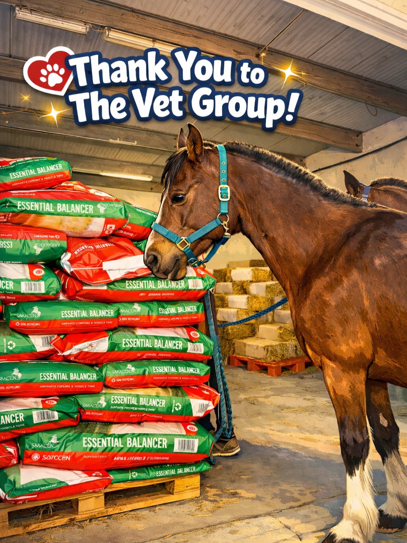 We are very thankful to @thevet.group for their regular support and donations for our horses 🐎
Your ongoing kindness makes a real difference to our animals and to everyone who benefits from our programs.
Thank you for standing with Al Marmoom Initiative ❤️