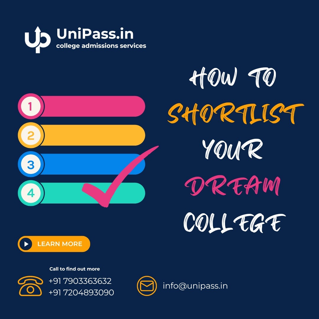 🎓 Ready to find your dream college? 🌟 Our latest blog post, "Tips on how to Shortlist the Right College," is here to guide you through the process! 🚀
Don't miss out on these valuable insights! Visit the post now and take the first step towards your future.
🔗 Read the full blog post here! 🔗
https://www.unipass.in/post/tips-on-how-to-shortlist-the-right-college
#CollegeAdmissions #CollegePrep #HigherEducation #CollegeBound #FutureLeaders #DreamCollege #UniPass #CollegeSearch #Education