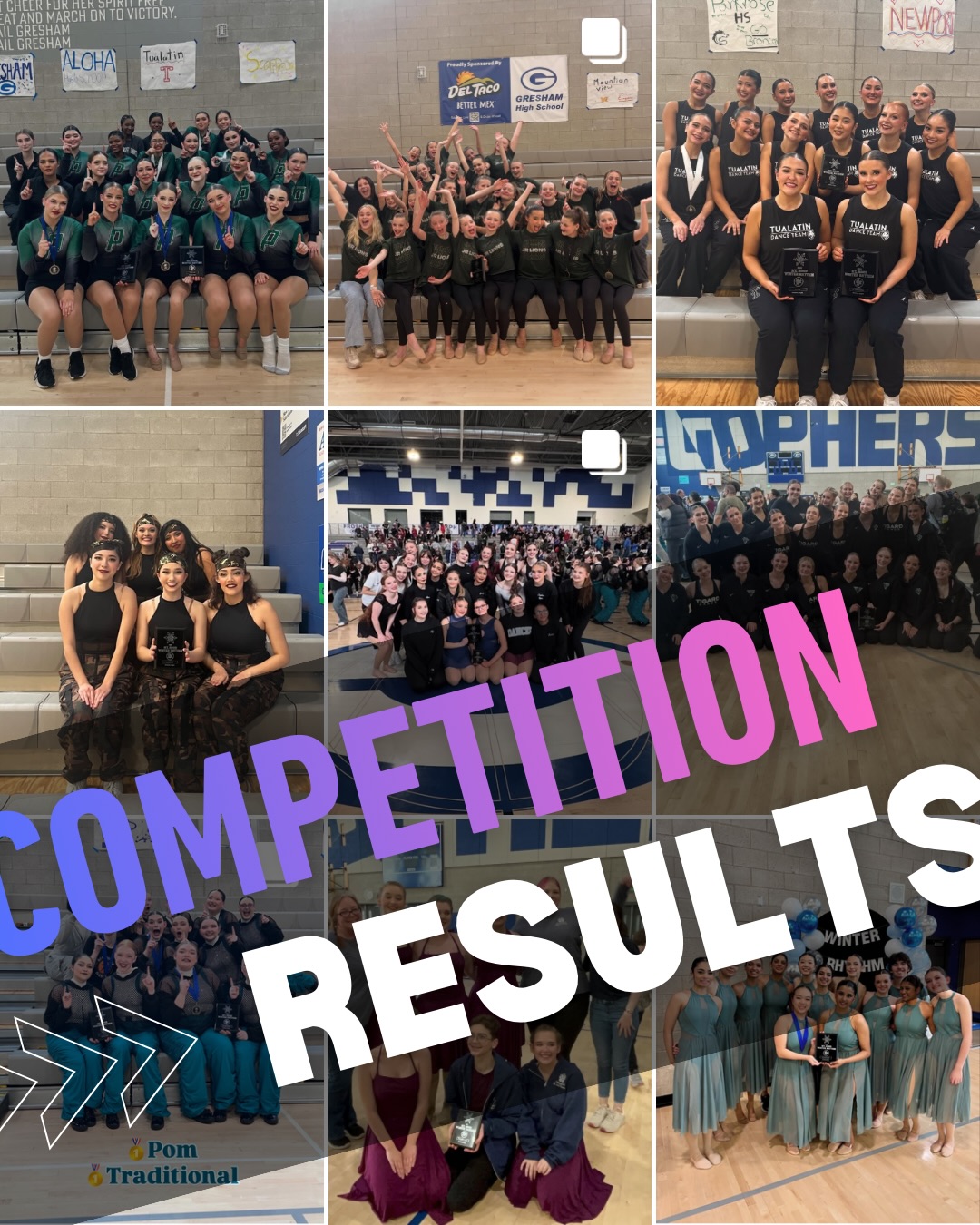 Congratulations to all of the teams who competed this past weekend! ๐๐
#competitionresults #danceteam #DDCA #7weeksuntilstate