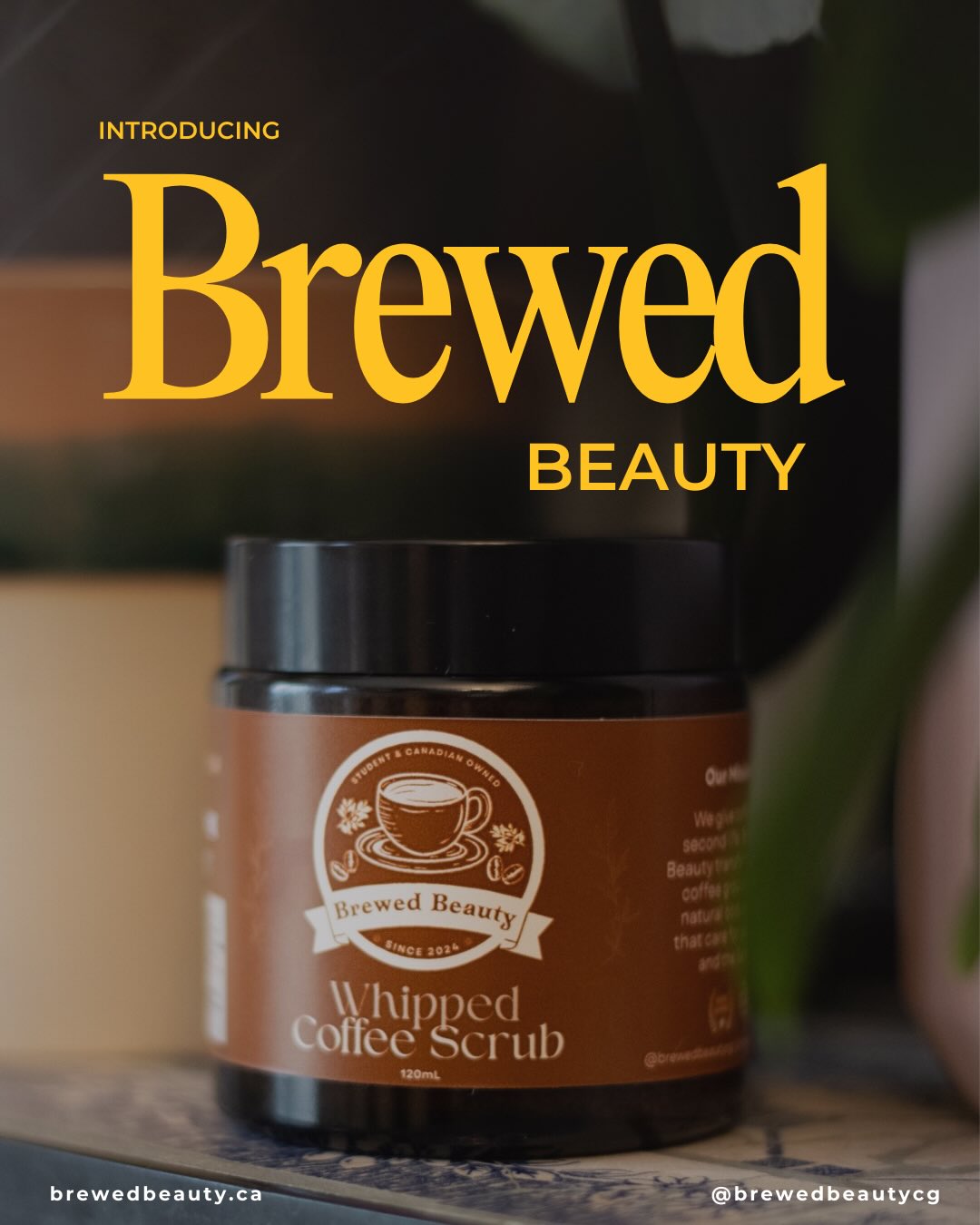 Project Spotlight: Brewed Beauty
Brewed Beauty is a student-led Enactus Guelph project that uses repurposed coffee grounds and turns them into eco-friendly, cruelty-free body scrubs that promote natural beauty and reduce waste. The team will be competing at the Enactus Regional Competition in Toronto in the coming months.
Learn more: brewedbeauty.ca
#enactus #enactusguelph #sustainability #coffee #project