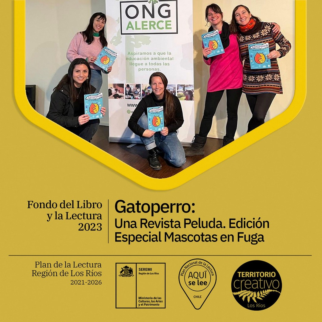 GATOPERRO en @losrioslee 🐱🐶
Nuestro querido proyecto GATOPERRO cuenta con el financiamiento del Fondo del Libro y la Lectura. Sin este apoyo, sería mucho más difícil llevar a cabo esta iniciativa que ha motivado a tantos niños y niñas a leer, escribir y dibujar sobre las mascotas que tanto aman y desean cuidar.
Gracias por hacer esto posible @culturaslosrios @culturas_cl @planlectura