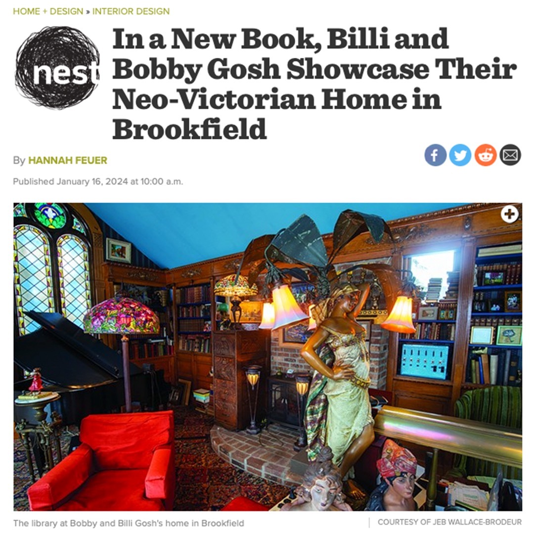 Thank you to @sevendaysvt for writing this article about my new book: "The Neo-Victorian Residence & Art Collection of Billi and Bobby Gosh". You can find the whole article at the link in my bio. You can get your own copy of the book at Bear Pond Books in Montpelier and Phoenix Books in Burlington. #sevendaysvt #artcollection #bobbygosh #billigosh #bookrelease